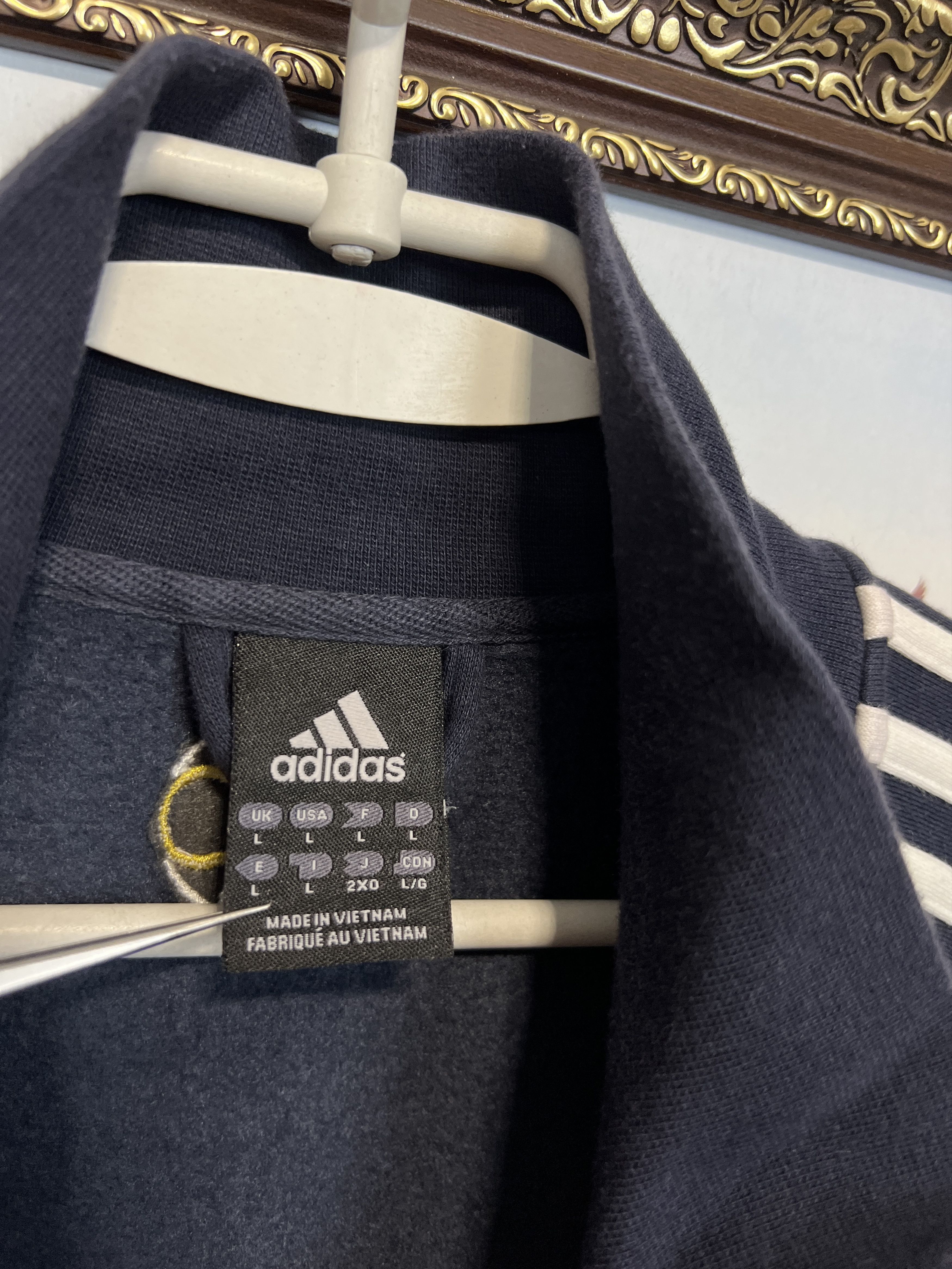 Adidas Vintage Real Madrid Football Jacket Soccer Track Top Rare Size US L / EU 52-54 / 3 - 7 Thumbnail