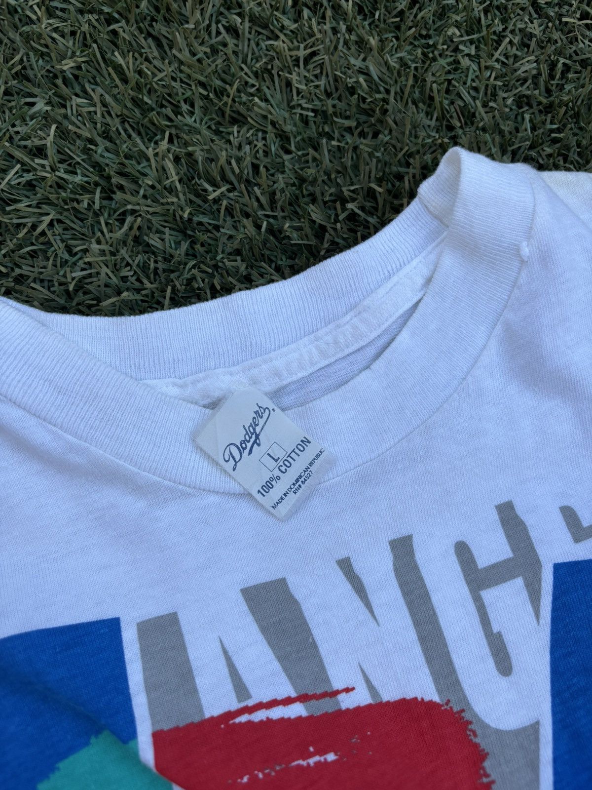 Other Vintage LA Dodgers baseball t shirt Size US L / EU 52-54 / 3 - 7 Thumbnail
