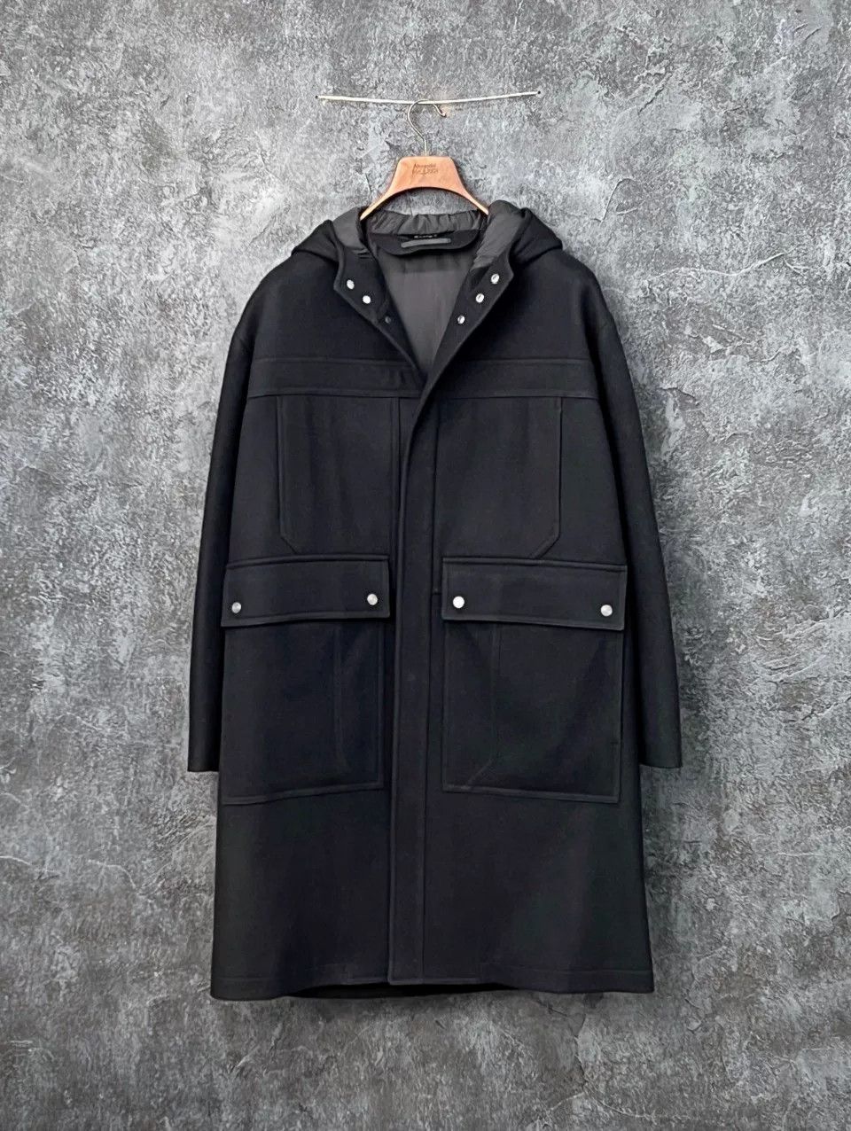 Ermenegildo Zegna Ermenegildo Zegna Heavy Coat l Men Size US L / EU 52-54 / 3 - 1 Thumbnail