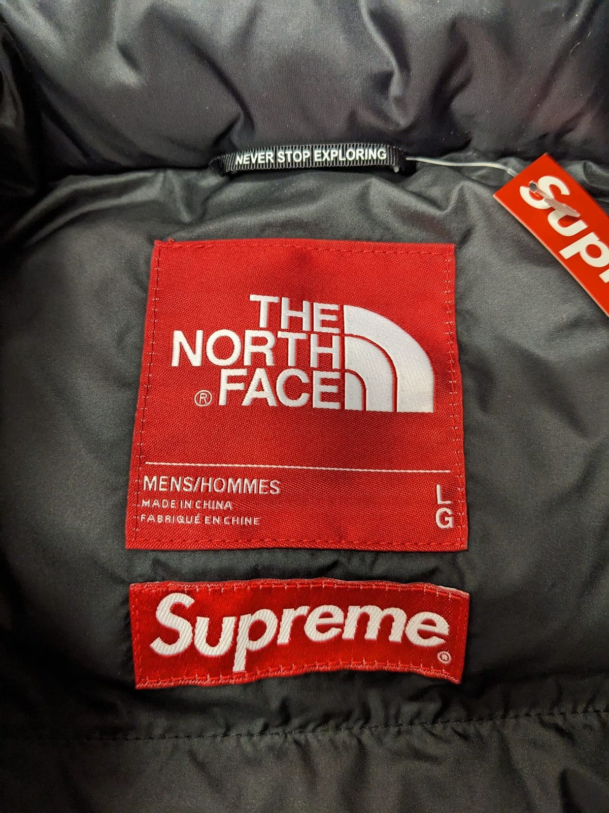 Supreme FW16 SUPREME THE NORTH FACE NUPTSE JACKET LEAVES TNF L Size US L / EU 52-54 / 3 - 6 Thumbnail