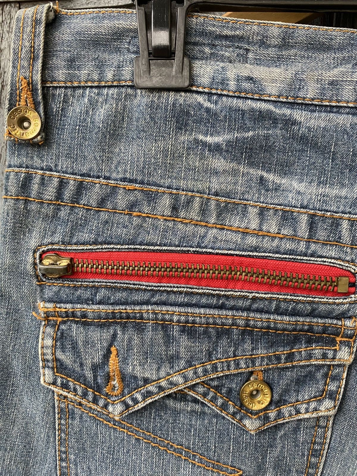 semanticdesign semanticdesign Short Jeans Denim Japanese Distressed Vintage Size US 30 / EU 46 - 13 Thumbnail