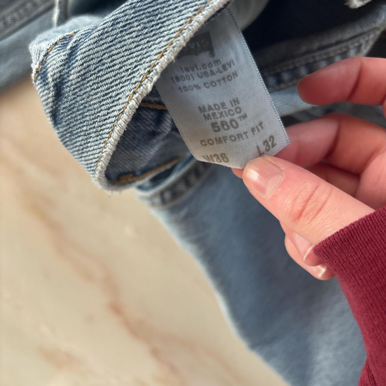 Levi's Y2k Levi’s Light Wash Jeans Size US 36 / EU 52 - 5 Thumbnail
