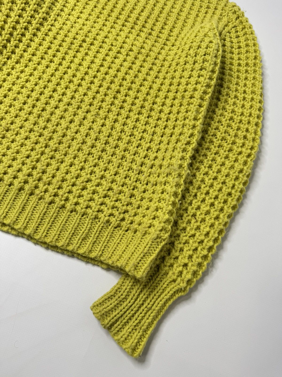 Acne Studios Acne Studios Lina pineapple PAW12 Wool Waffle Knit Sweater Size US S / EU 44-46 / 1 - 3 Thumbnail