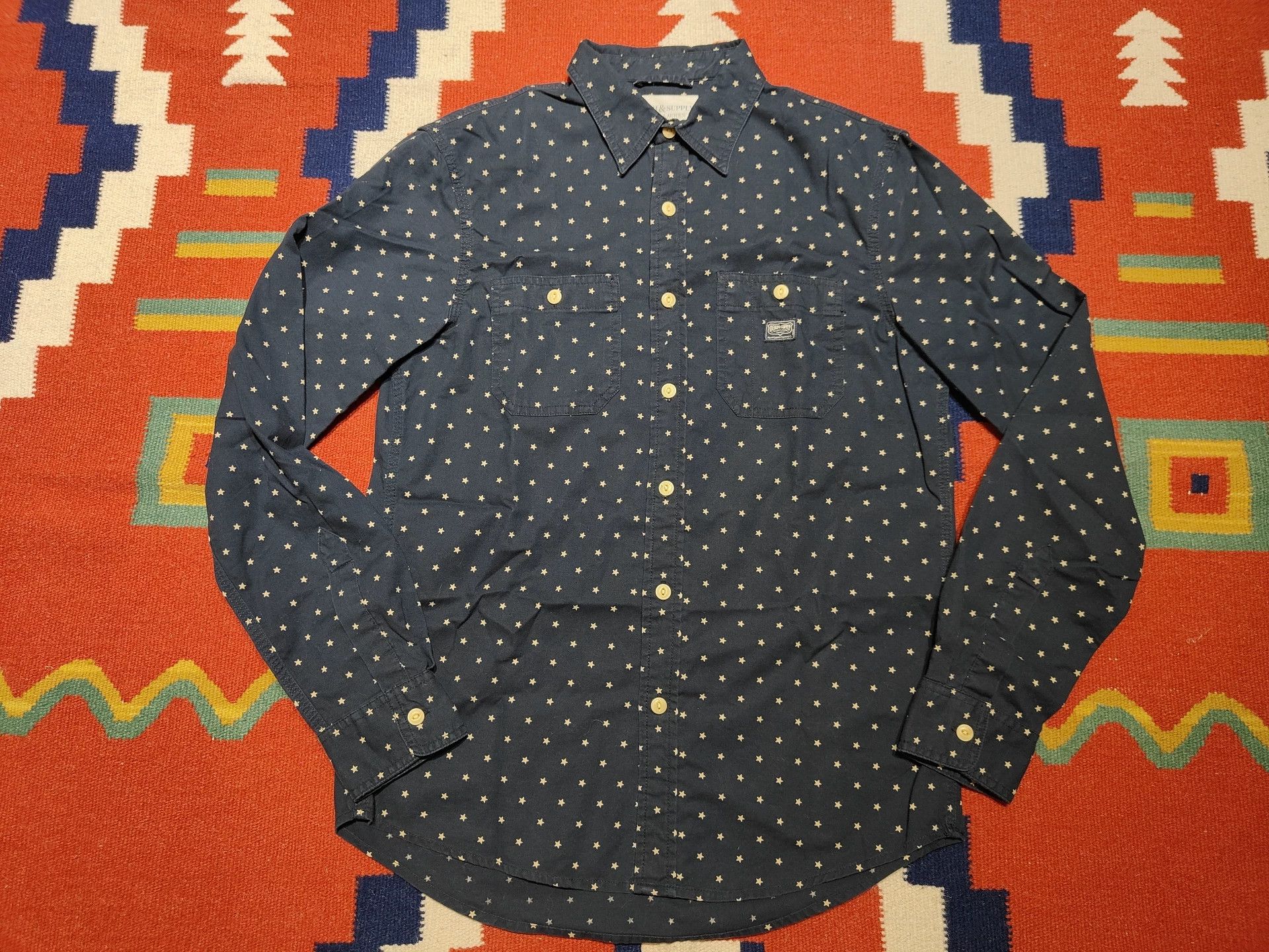 RRL Ralph Lauren Ralph Lauren RRL Star Print Shirt Size US M / EU 48-50 / 2 - 1 Thumbnail