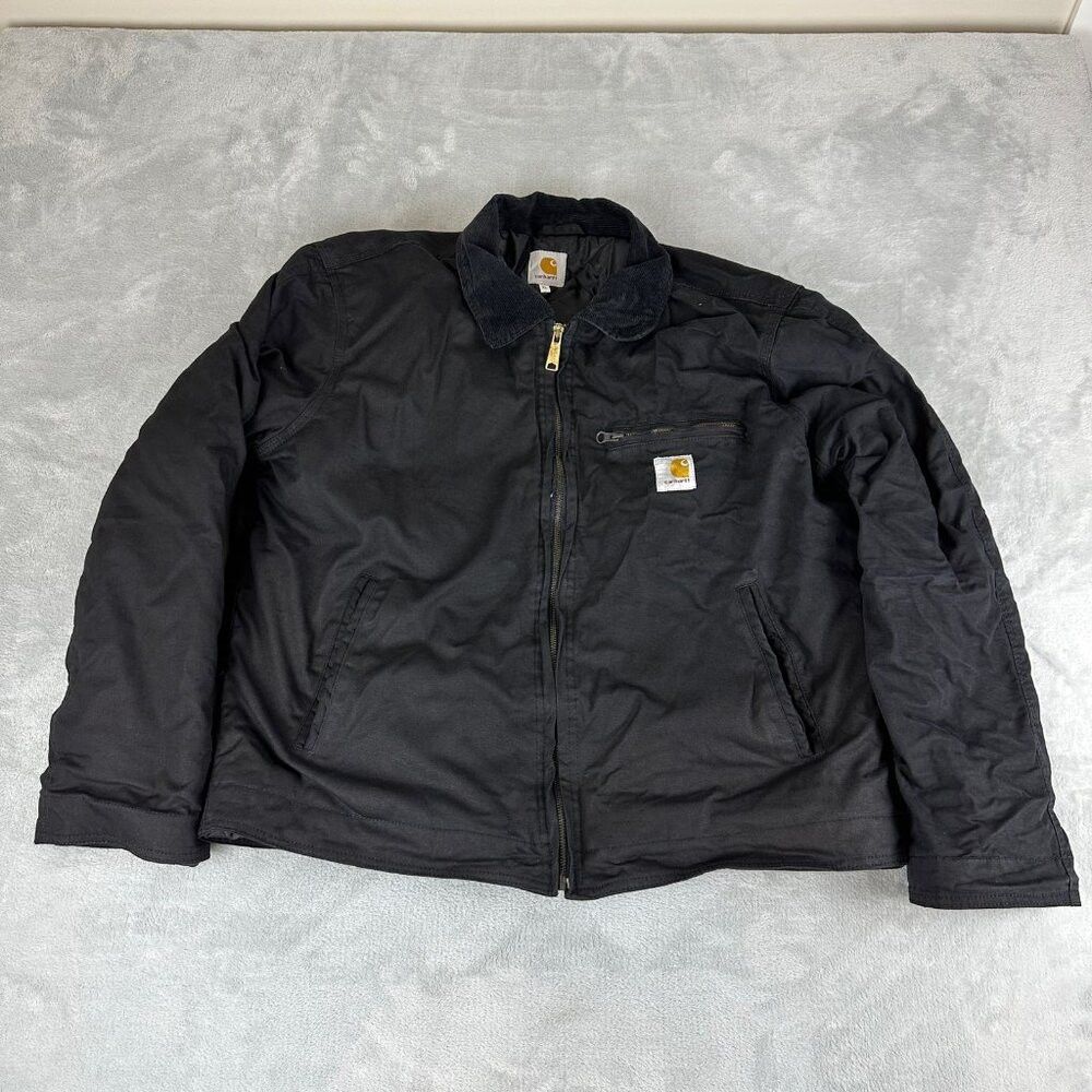 Carhartt Carhartt Re-work Blanket Lined Black Detroit Men's Size XL Size US XL / EU 56 / 4 - 1 Thumbnail