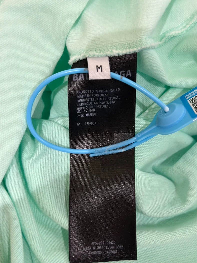 Other Balenciaga Solid Logo monogram embroidered crew neck short Size US M / EU 48-50 / 2 - 7 Thumbnail