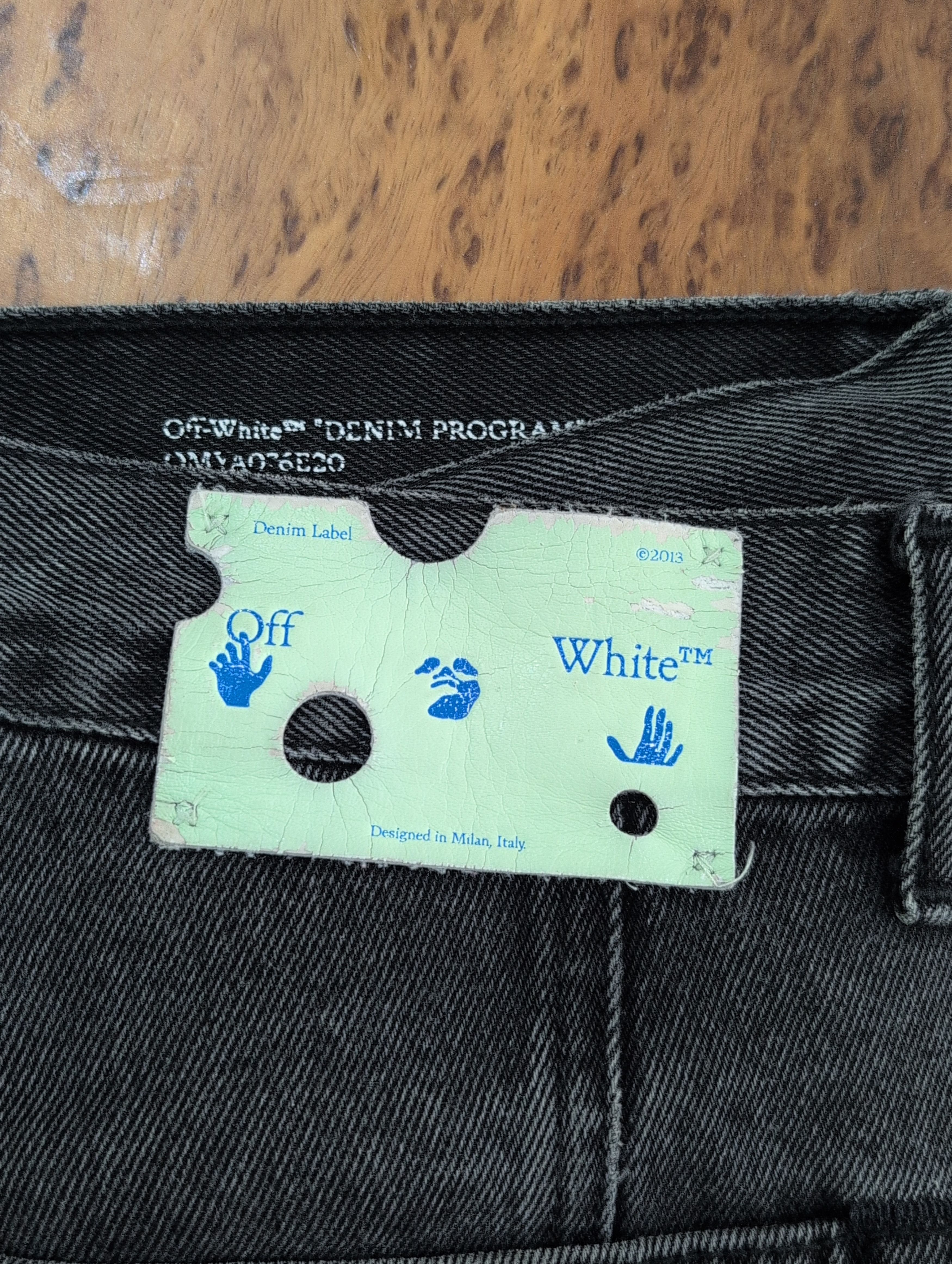 Off-White OFF WHITE DENIM JEANS Size US 31 - 19 Thumbnail