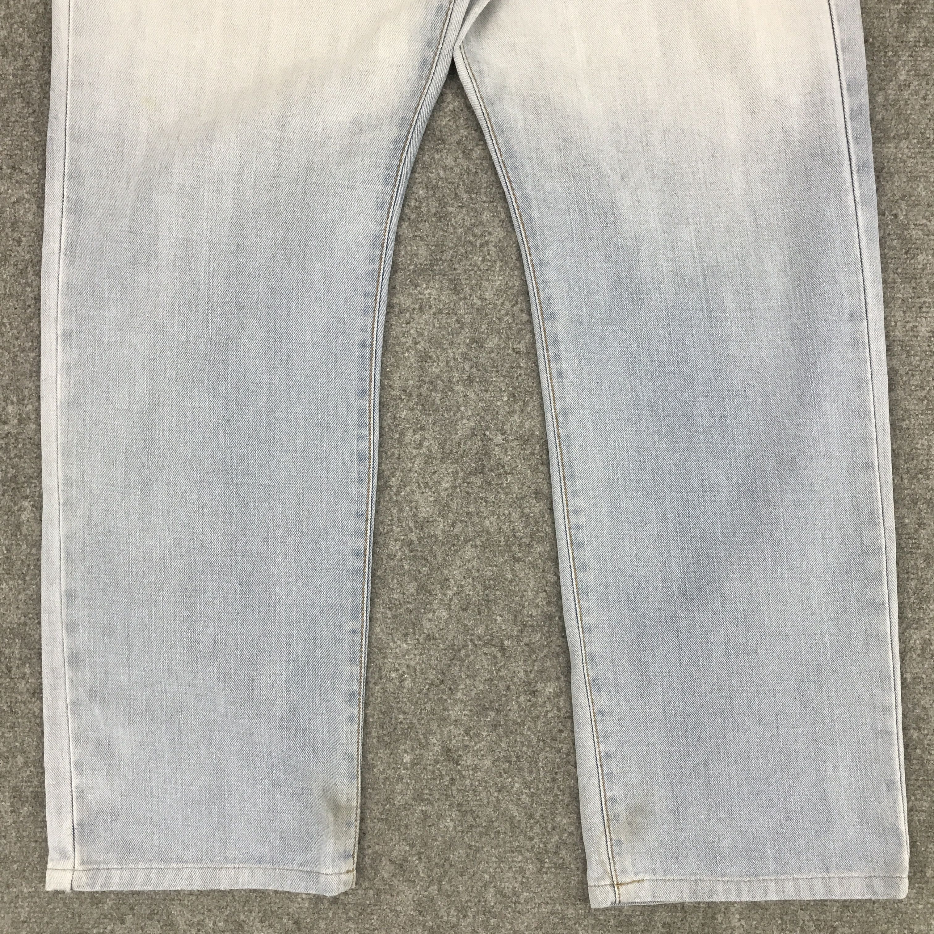 Edwin × Japanese Brand JAPANESE DESIGN STYLE EDWIN LIGHT WASH DENIM JEANS PANTS Size US 35 - 3 Thumbnail