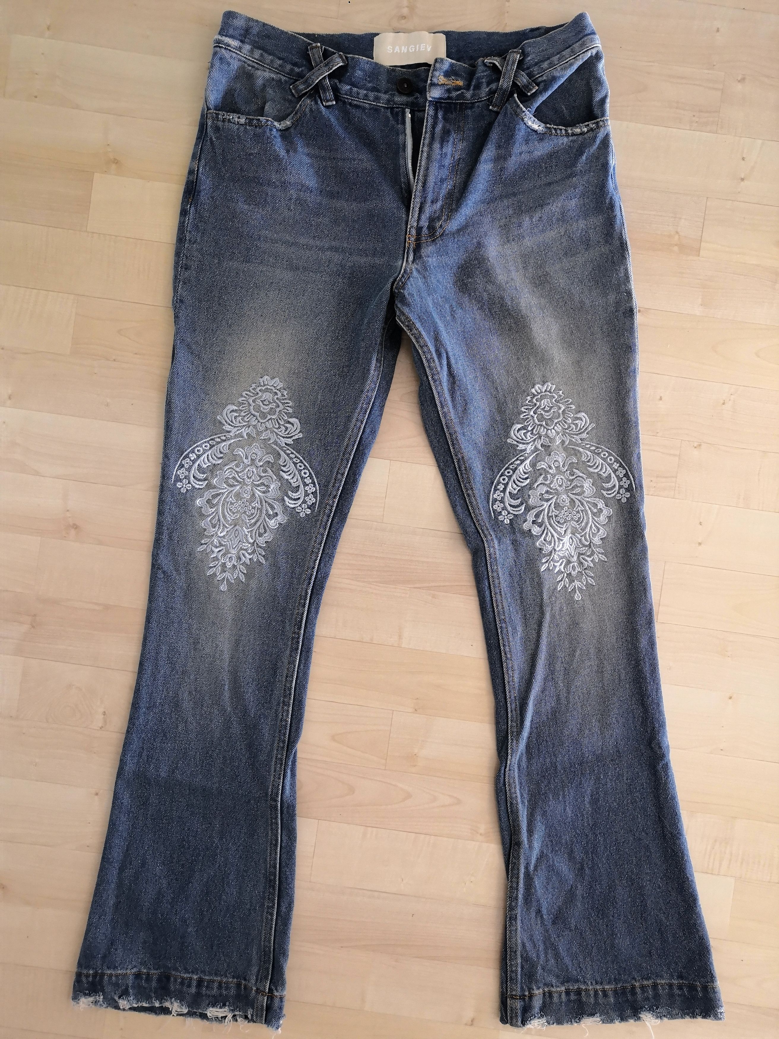 Sangiev Flared Jeans | Grailed