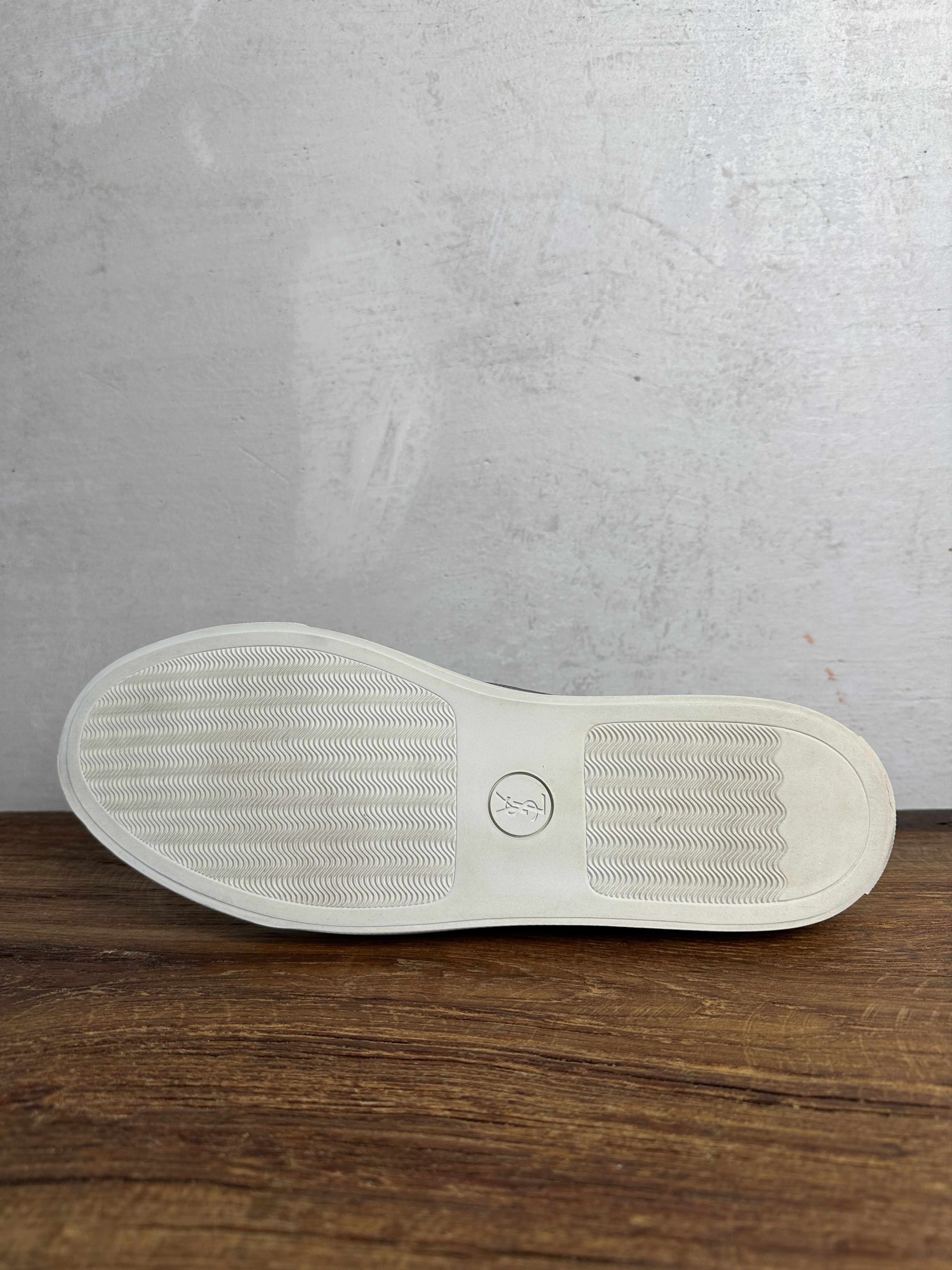 Saint Laurent Paris Yves Saint Laurent Leather Slip Ons Size US 10.5 / EU 43-44 - 10 Thumbnail