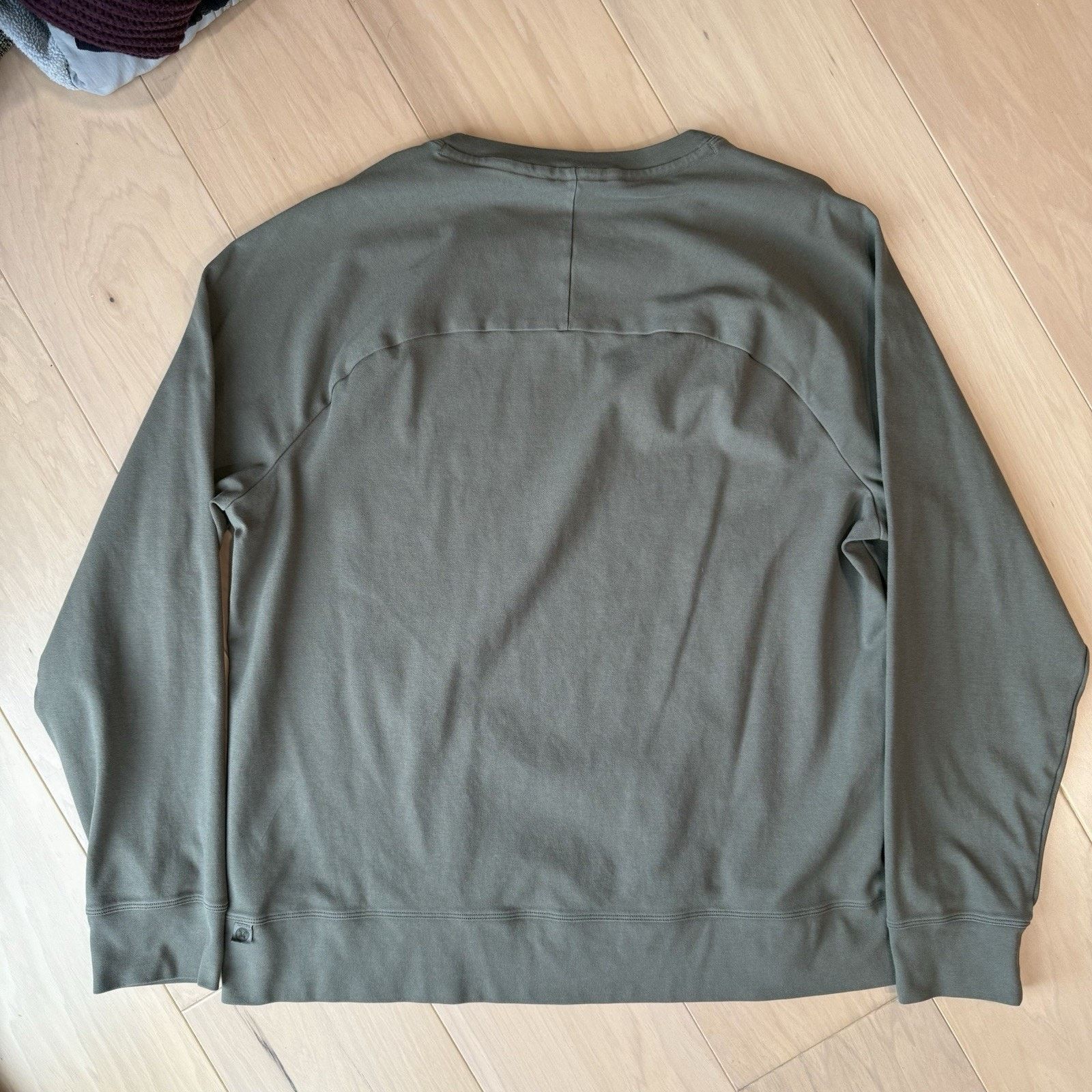 Lululemon Lululemon City Sweat Crew Neck Large Green Sweatshirt Size US L / EU 52-54 / 3 - 7 Thumbnail
