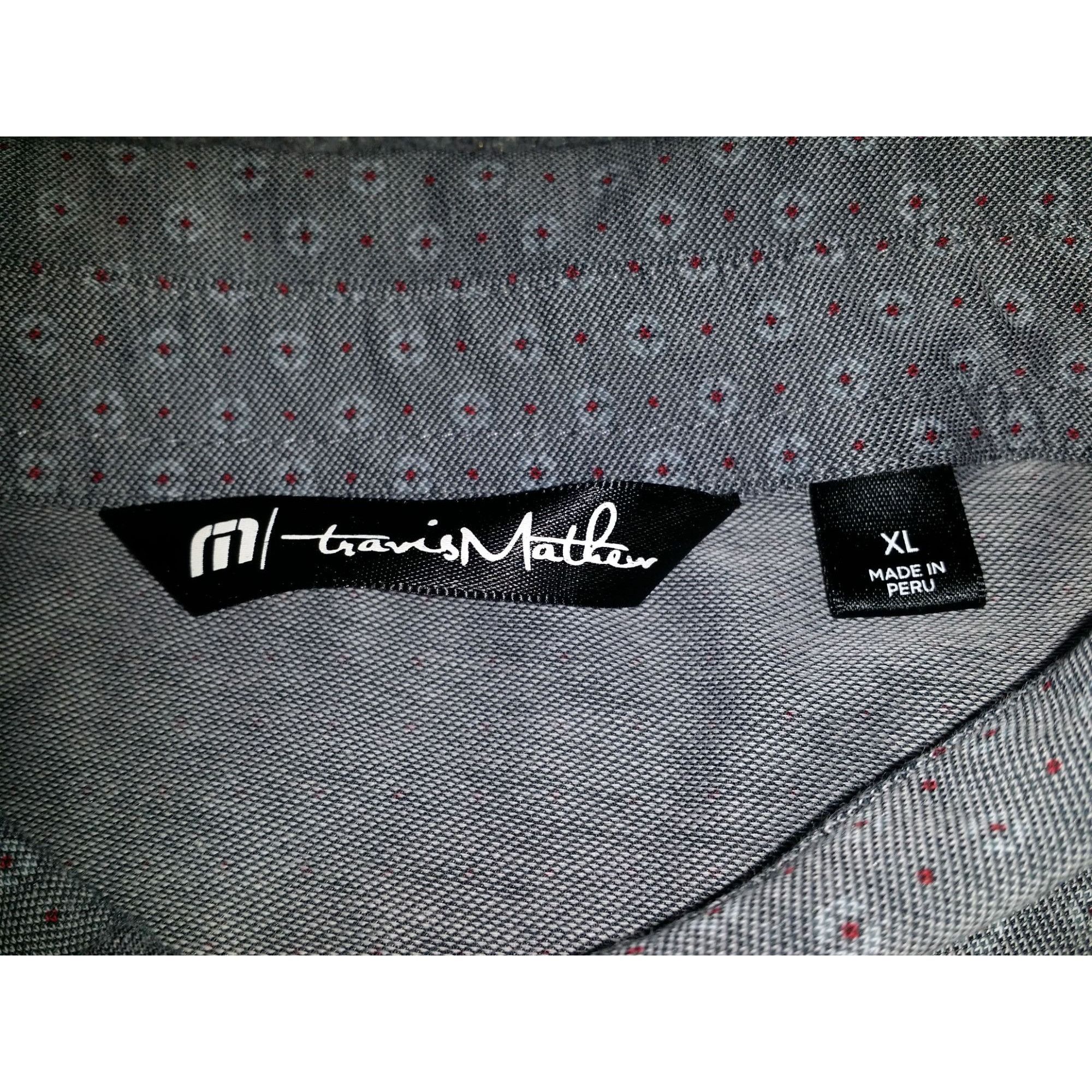 TravisMathew Travis Mathew Golf Polo Shirt Men XL Outdoors Gray Casual Sp Size US XL / EU 56 / 4 - 6 Thumbnail