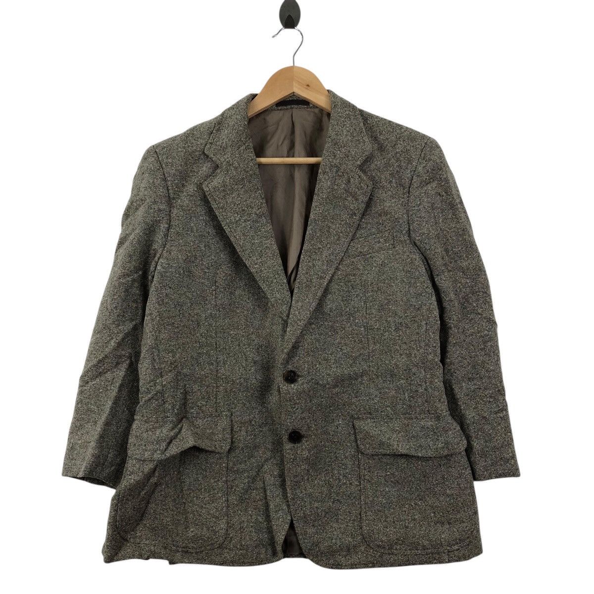 Burberry Vintage BURBERRYS LONDON ENGLAND Formal Blazer Coat Size 42R - 1 Thumbnail