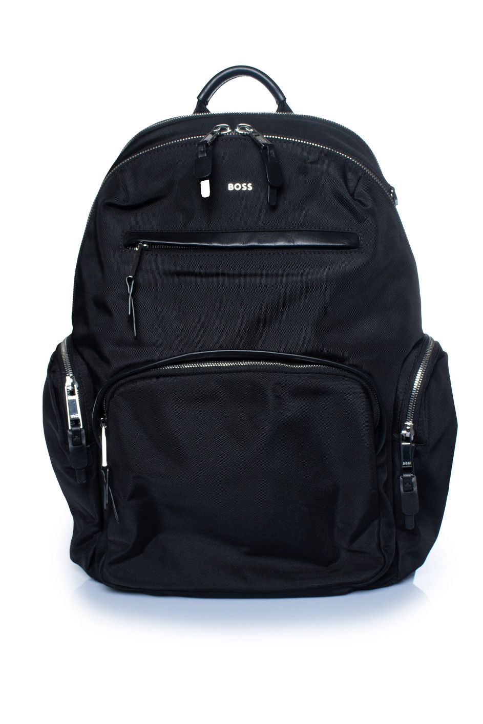 Hugo Boss BOSS, backpack with leather details Size ONE SIZE - 1 Thumbnail