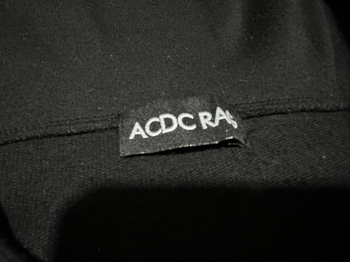 Japanese Brand 🔥Sick Y2K AC DC Rag Devil Hoodie Metal Loop Goth Punk Size US M / EU 48-50 / 2 - 12 Thumbnail