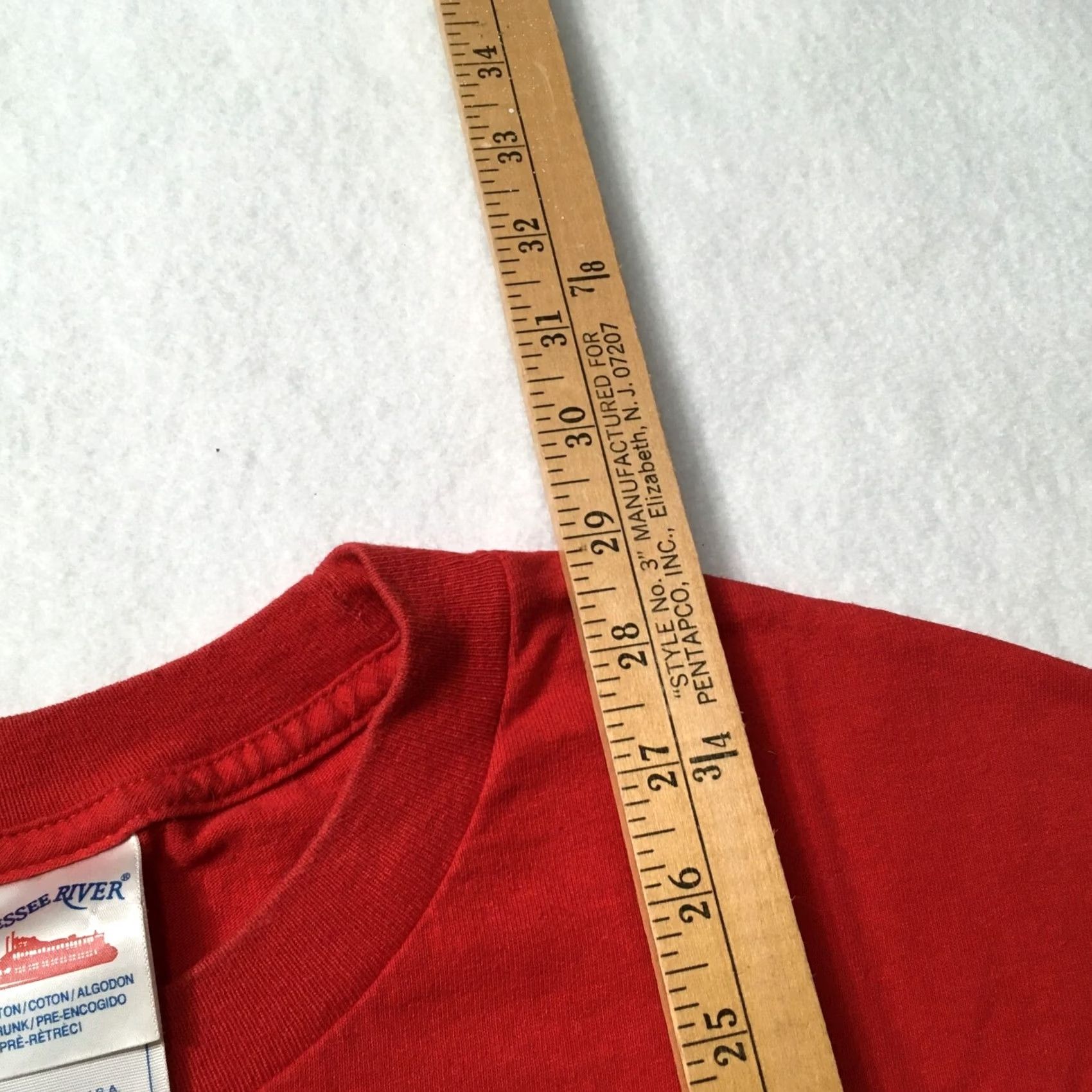 Vintage VINTAGE 1980s Hoover Dam Las Vegas Single Stitch Shirt XL Red 80s Men Size US XL / EU 56 / 4 - 6 Thumbnail