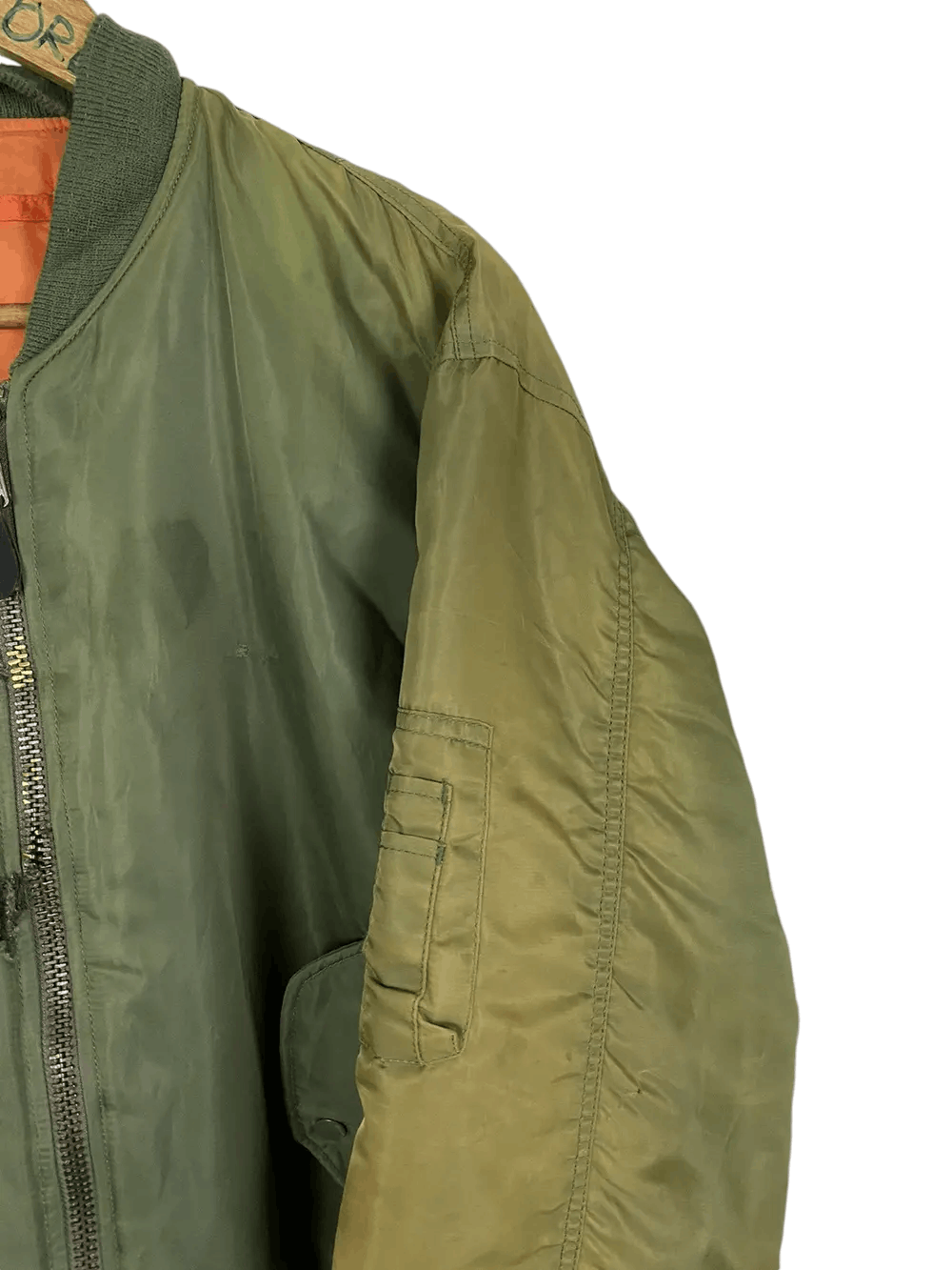Alpha Industries × Vintage Vintage Bomber Jacket Alpha Industries Size US XL / EU 56 / 4 - 9 Thumbnail