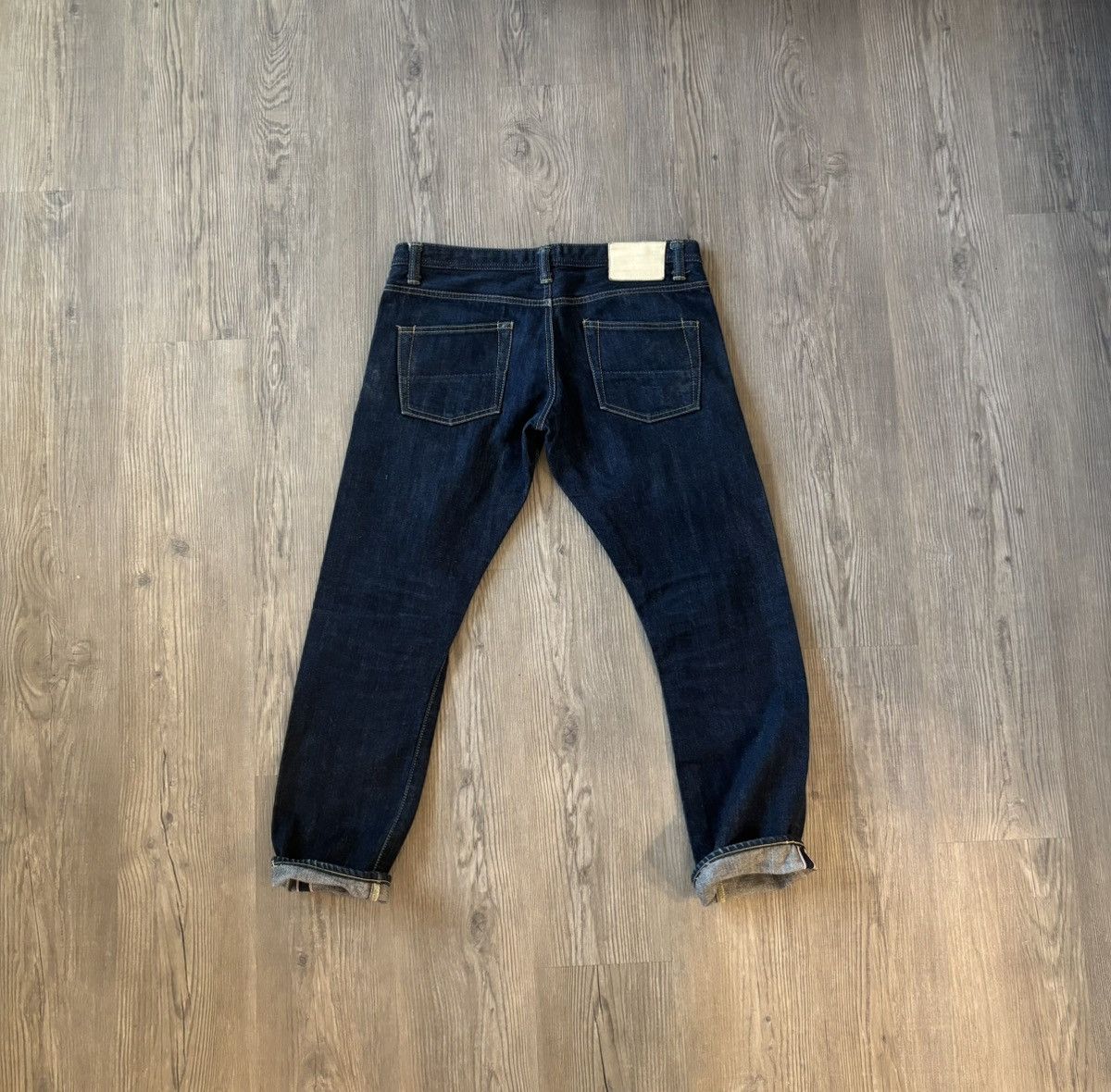 SOMET Vintage SOMET Raw Japanese Selvedge Denim Size US 30 / EU 46 - 3 Thumbnail