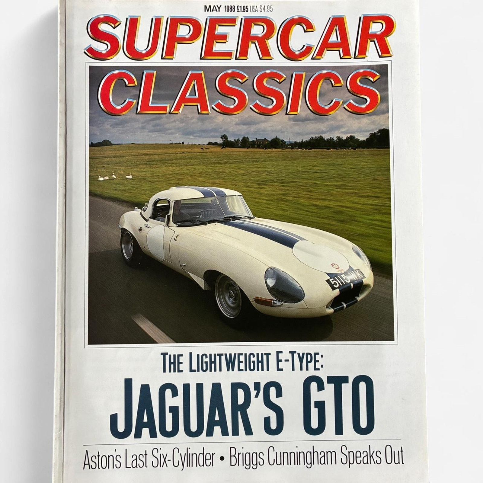BMW × Porsche Design × Vintage Supercar magazine JAGUAR'S GTO Aston's Last Six-Cylinder Size ONE SIZE - 1 Thumbnail