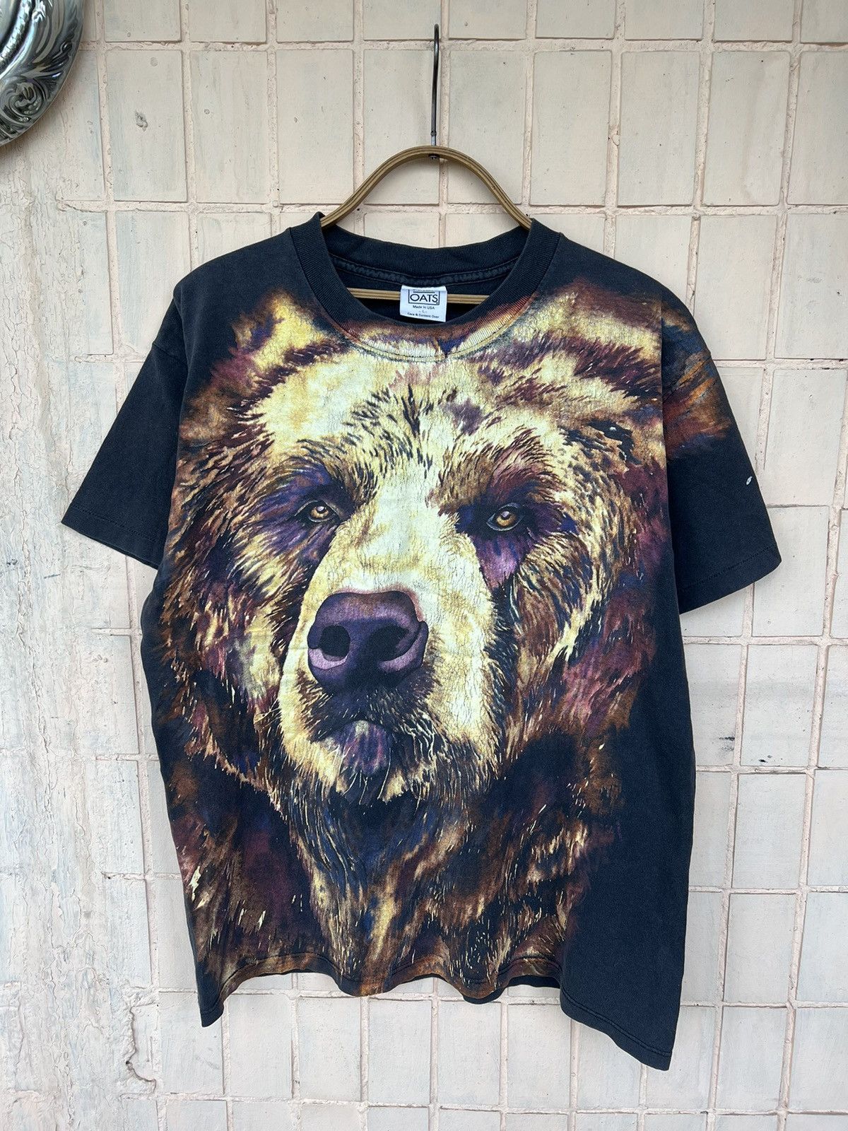 Other Vintage 90s Wild Oats Grizzly Bear Y2K Shirts Size US L / EU 52-54 / 3 - 1 Thumbnail