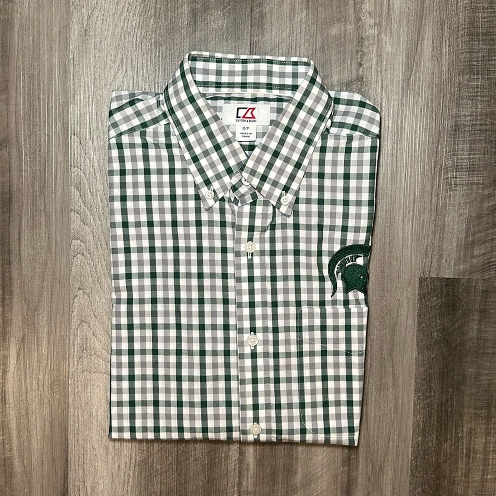 Cutter & Buck Michigan State Spartans Cutter & Buck Long Sleeve - Small Size US S / EU 44-46 / 1 - 1 Thumbnail