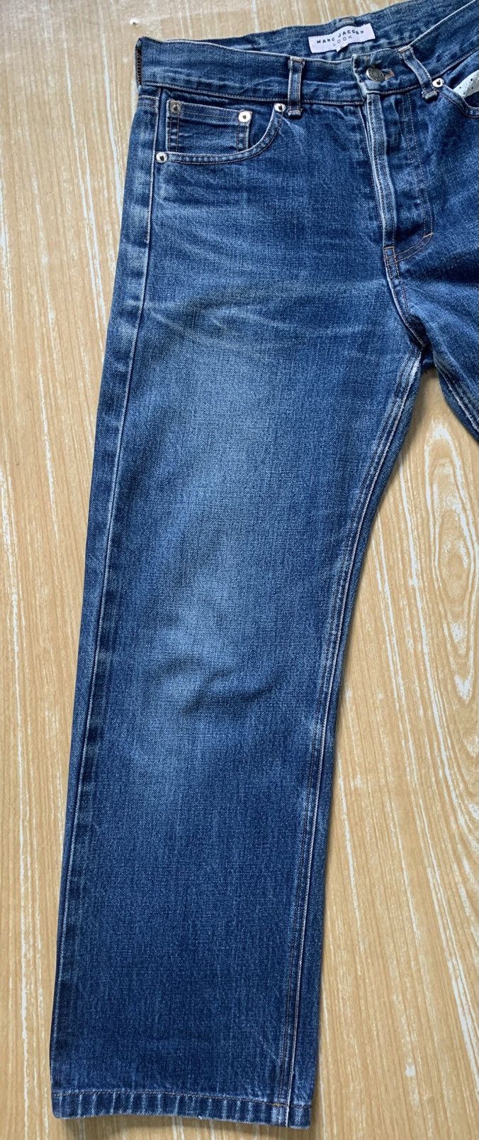 Vintage Marc Jacobs Look Selvedge Denim Pants Size US 27 - 9 Thumbnail