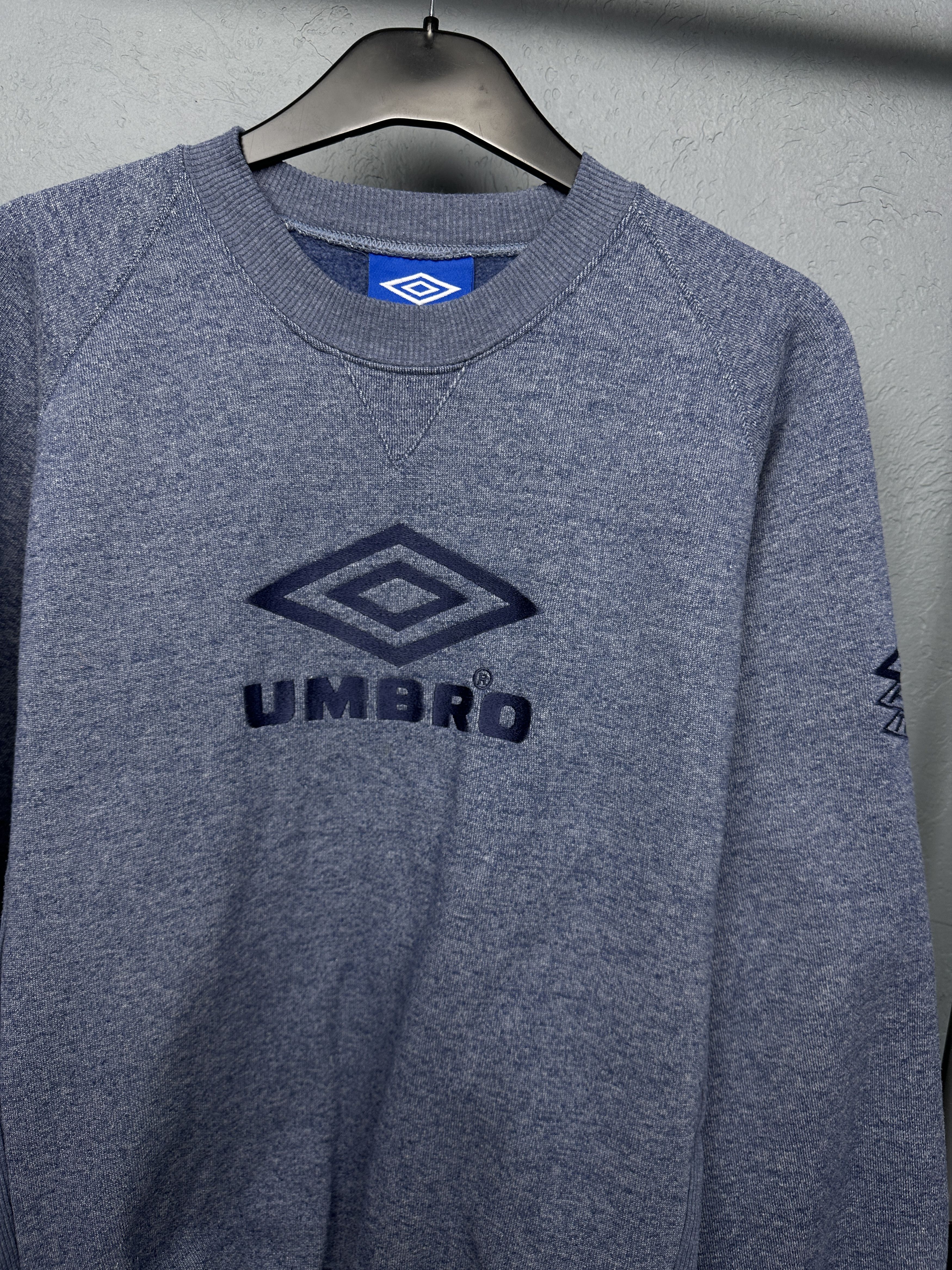 Umbro Umbro Pro Training 90s Vintage Mens Sweatshirt Size US M / EU 48-50 / 2 - 2 Thumbnail