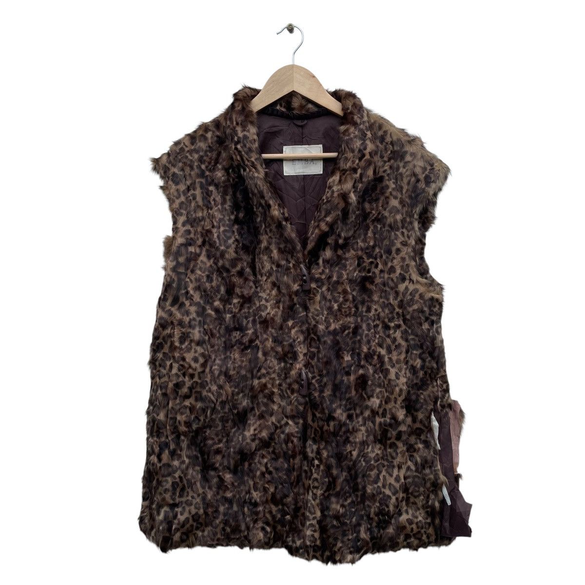 Japanese Brand × MR & MRS ITALY × Vintage Japanese Brand Emba Leopard Vest Jacket Size M / US 6-8 / IT 42-44 - 1 Thumbnail