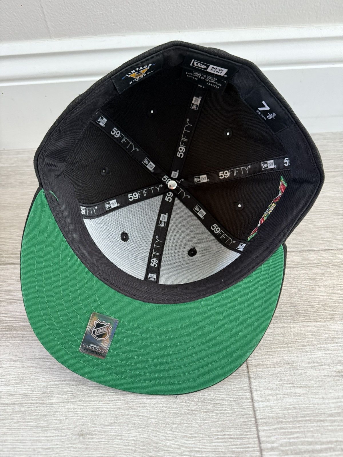 New Era Florida Panthers New Era 20 Years Black Green Fitted 7 3/8 Size ONE SIZE - 7 Thumbnail