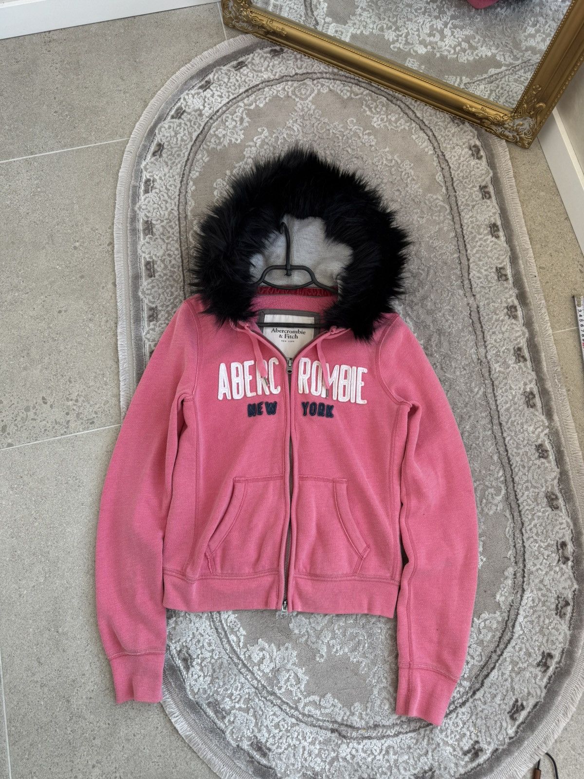 Abercrombie & Fitch Vtg Y2K If6was9 LGB Goa Vibe Abercrombie Fitch fur zip Hood Size L / US 10 / IT 46 - 5 Thumbnail