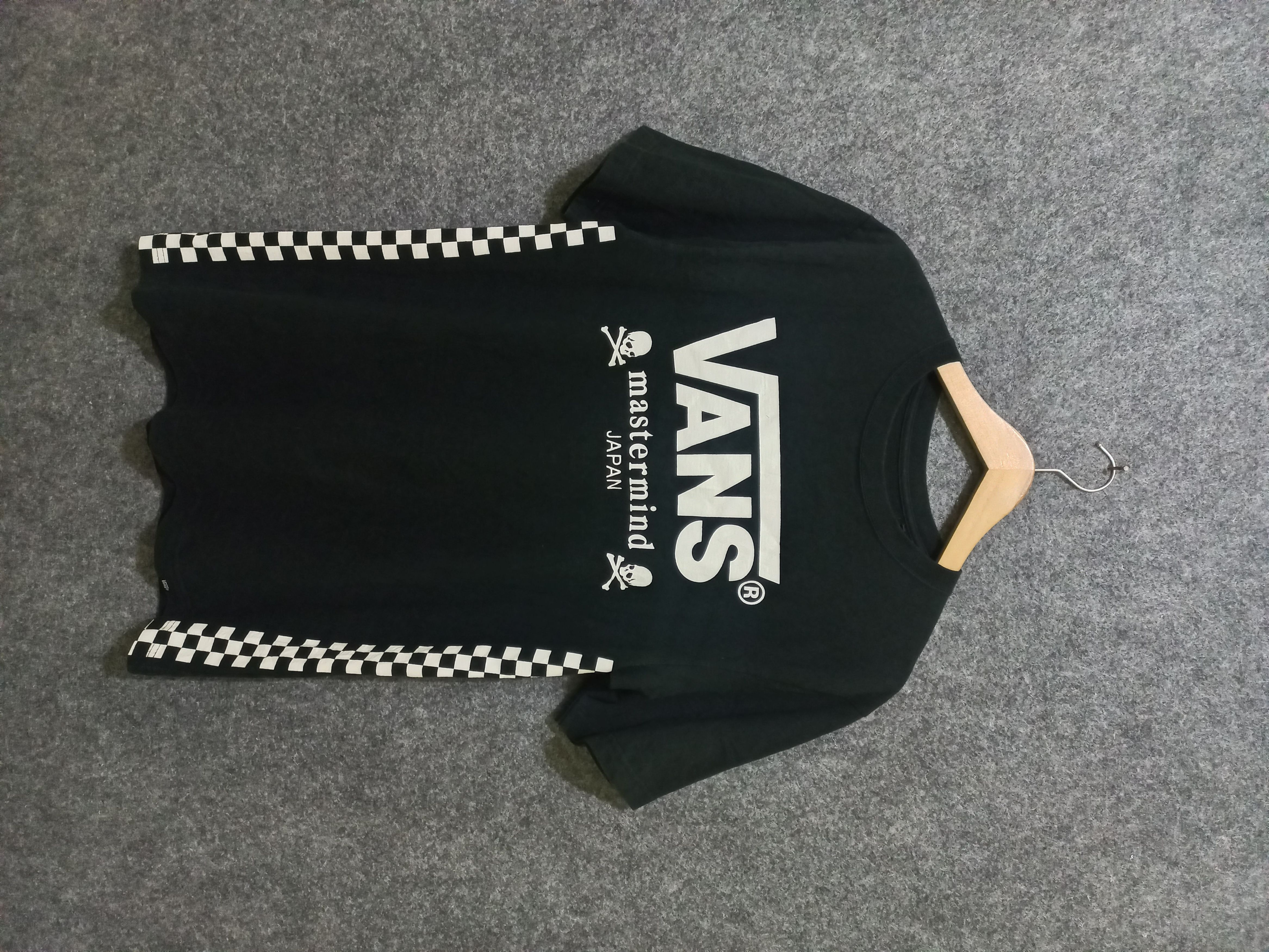 image of Vans X Mastermind Japan T Shirt in Black, Men's (Size XL)