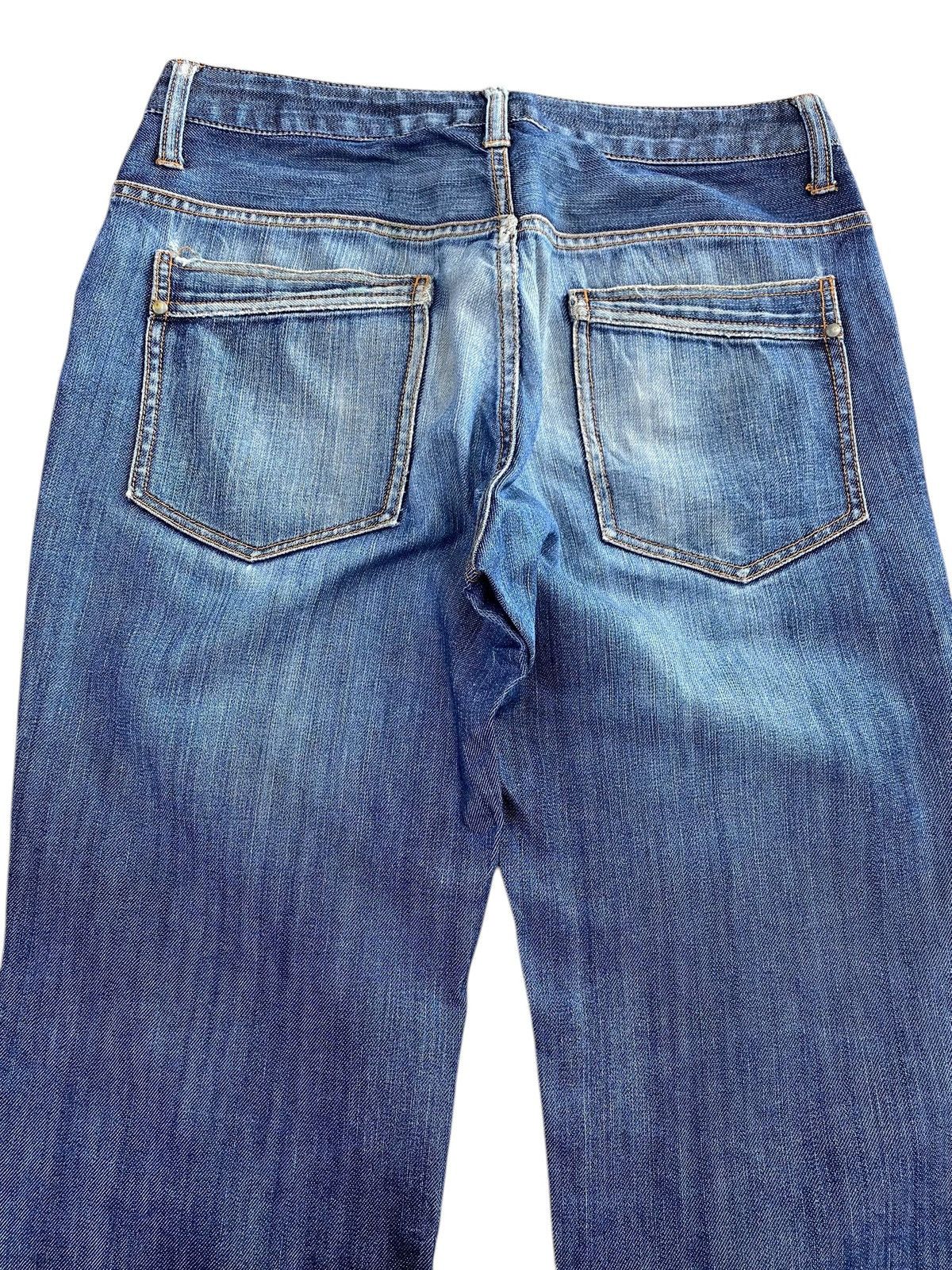 Japanese Brand Japanese Brand Blue Faded Wash Style Loose Jeans Size US 30 / EU 46 - 4 Thumbnail