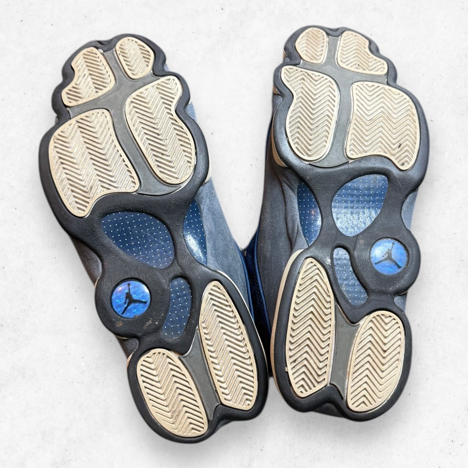 Jordan Brand Nike Air Jordan 13 OG 'Flint' 1998 men's 11.5 Grey Blue Size US 11.5 / EU 44-45 - 10 Thumbnail