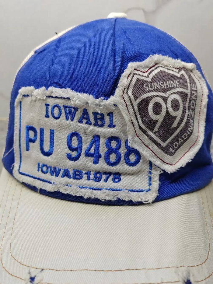Vintage Vintage Zone 99 Distressed Style Trucker Hat Cap Size ONE SIZE - 3 Thumbnail