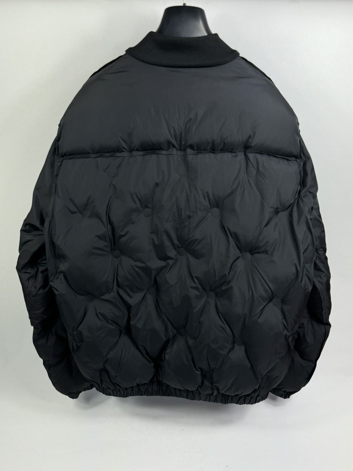 Maison Margiela BLACK B02 PADDED PUFFER OVERSIZED BOMBER JACKET Size US XL / EU 56 / 4 - 2 Thumbnail