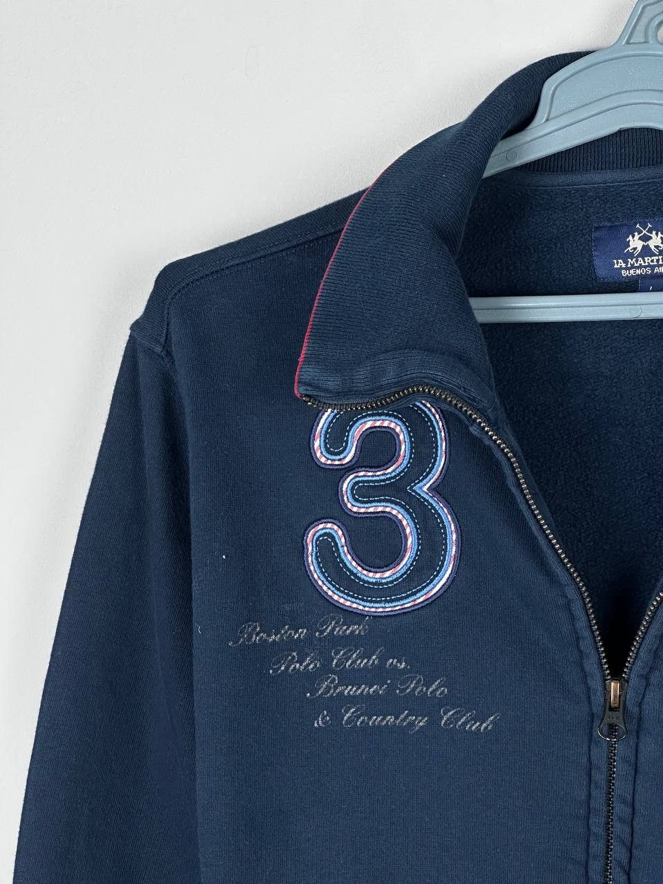 La Martina Vintage La Martina Polo Track Jacket Full Zip Sweater Size US M / EU 48-50 / 2 - 5 Thumbnail