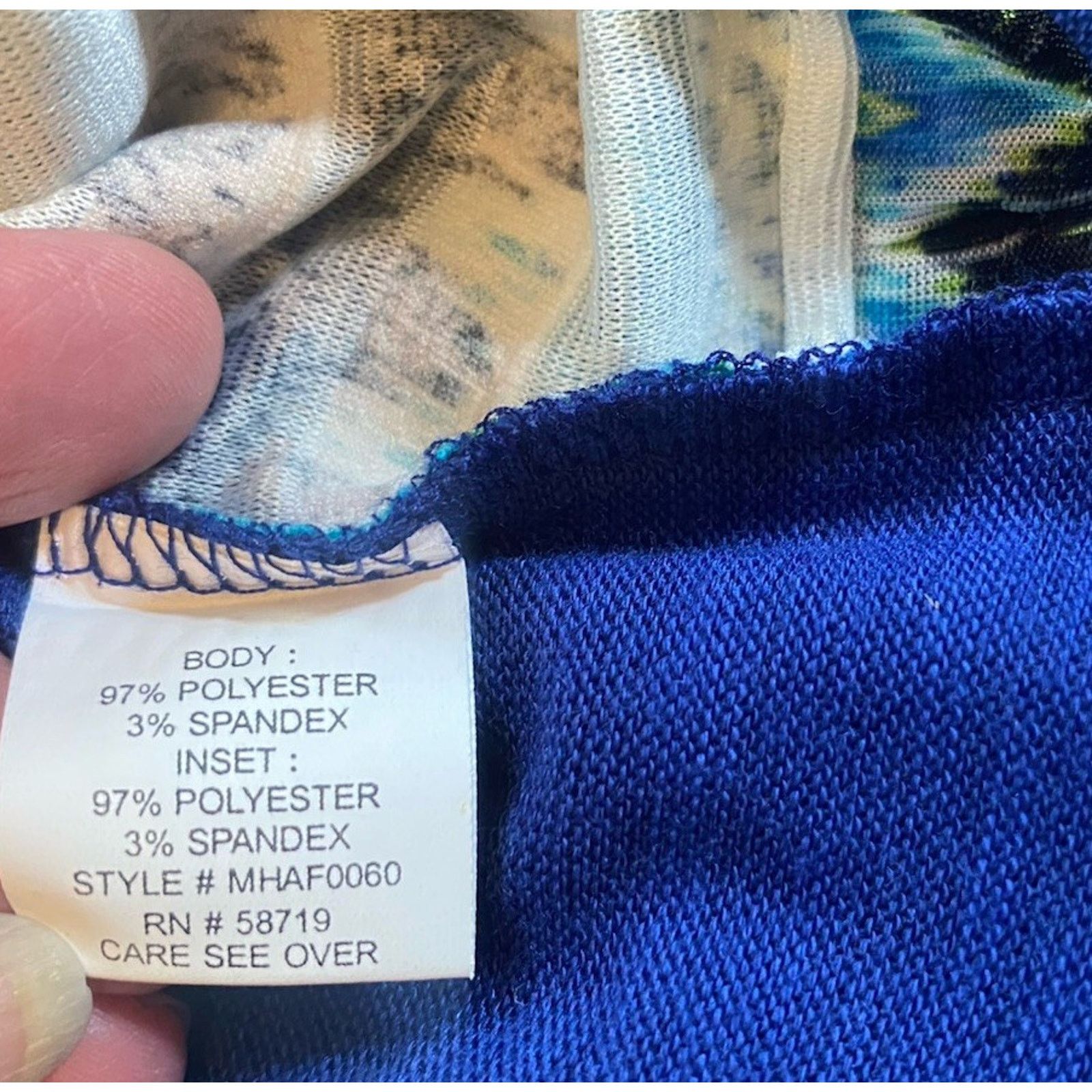 Other NWT Notations Layered Sweater Women’s Medium Blue Multi $48 Size M / US 6-8 / IT 42-44 - 10 Thumbnail