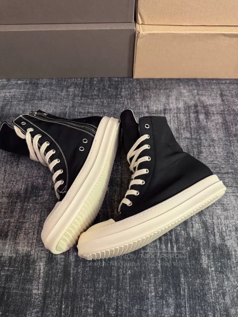 Rick Owens Rick Owens Double Thread Silk Face Mandarin Duck Big Conve Size US 6.5 / EU 39-40 - 4 Thumbnail