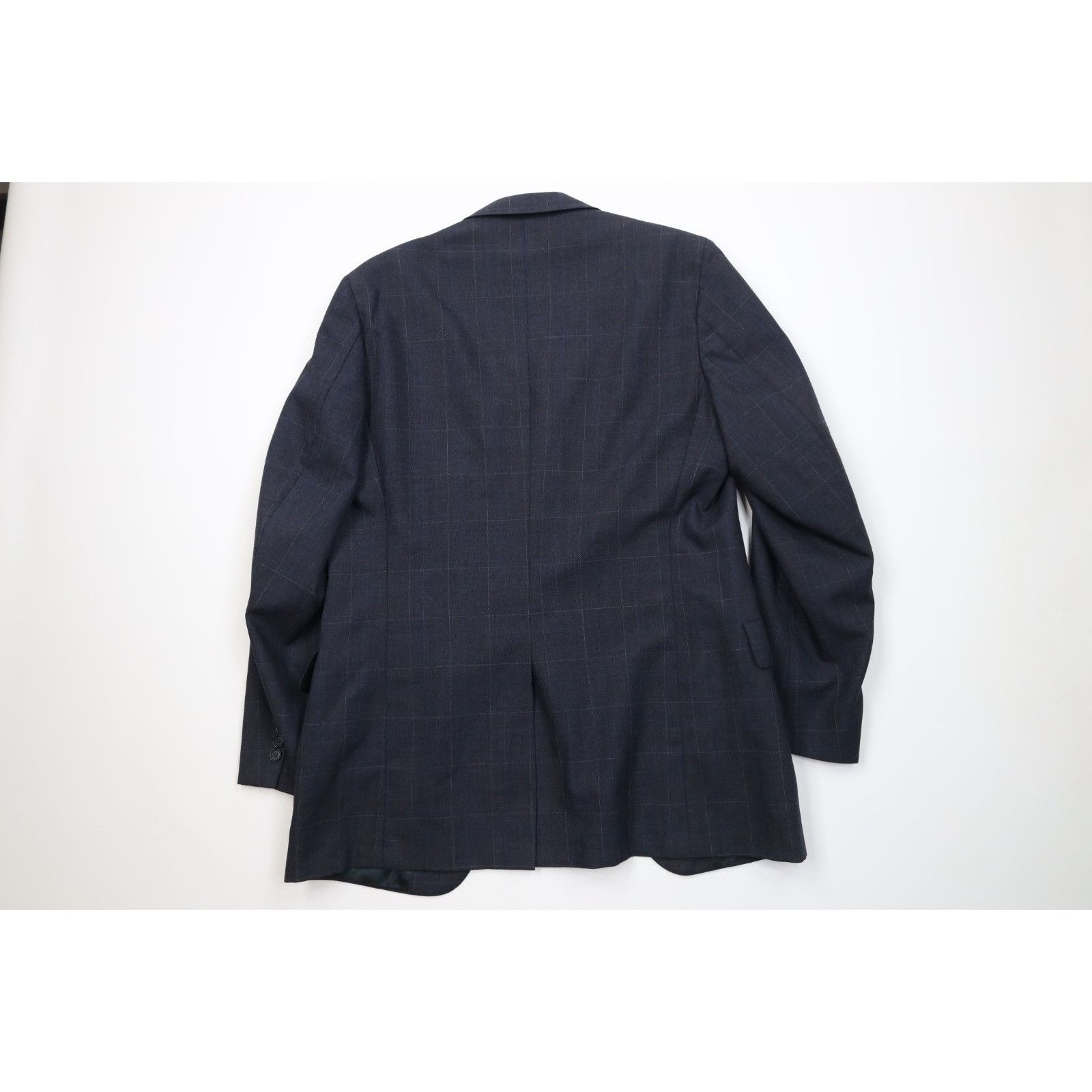 Vintage Vintage 70s Streetwear 2 Piece Wool Suit Wedding Plaid Size 40L - 7 Thumbnail