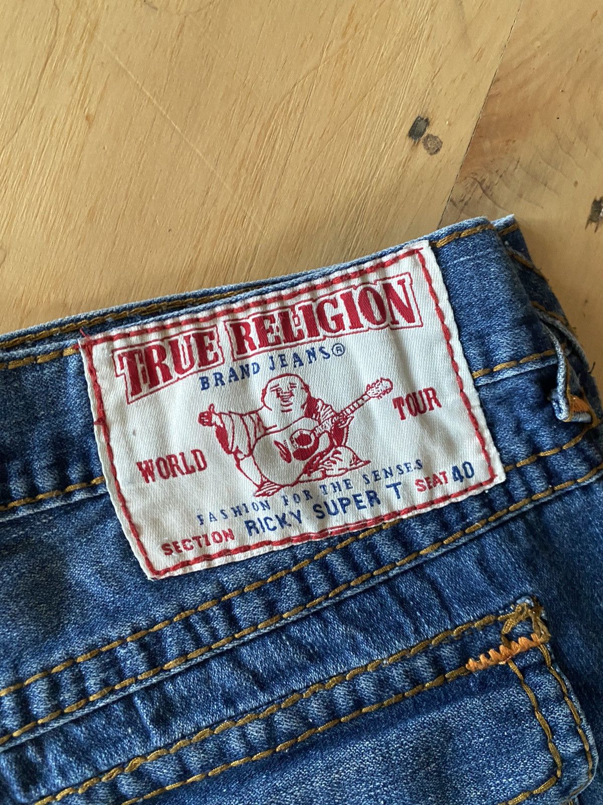 Pelle Pelle × True Religion × Vintage Vintage true religion jeans 40 Size US 40 / EU 56 - 5 Thumbnail