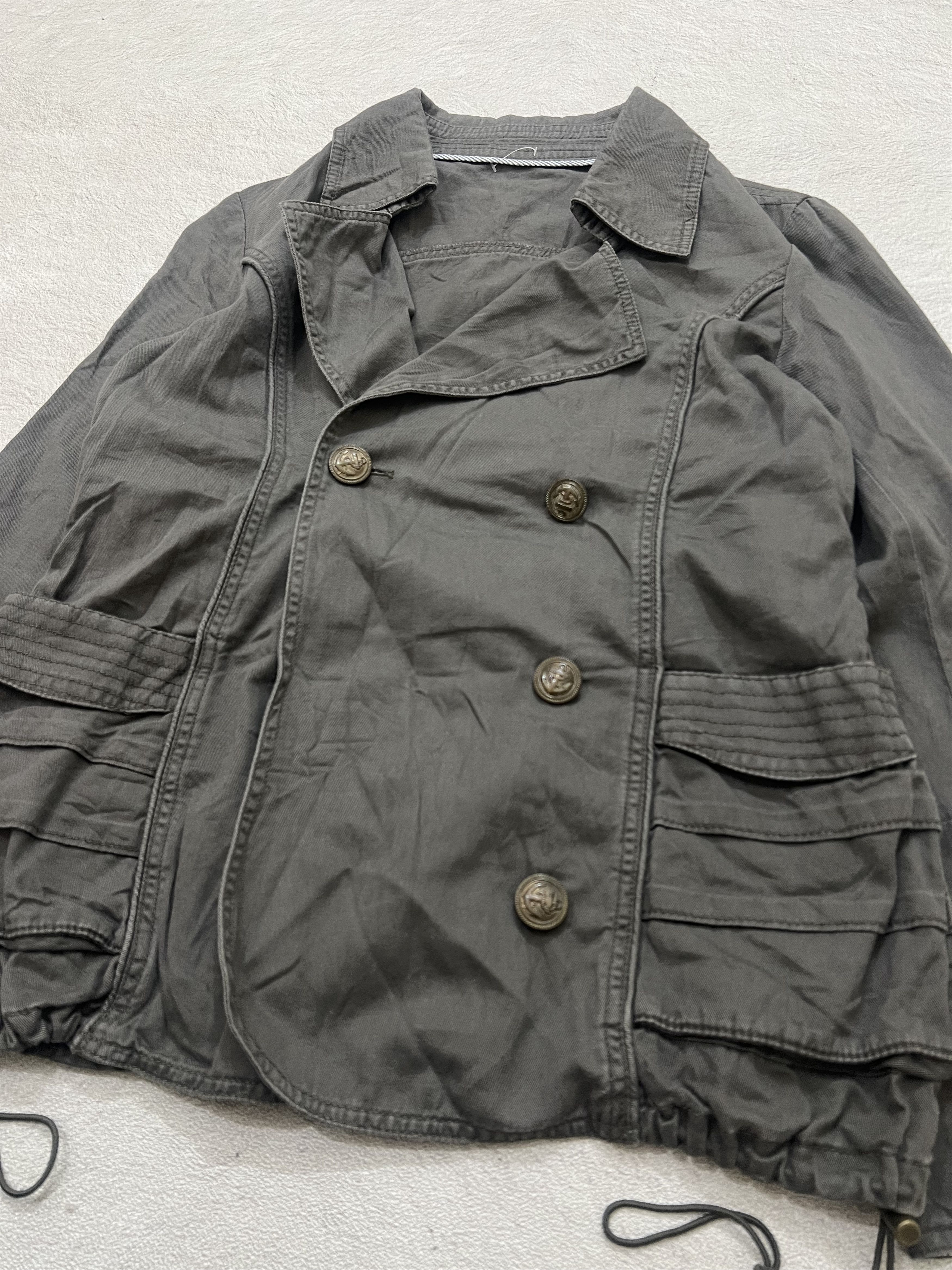 Japanese Brand 2000s Y's Hysteric Asymmetric Vkei Napoleon y2k Lgb Ifsix Size US M / EU 48-50 / 2 - 2 Thumbnail