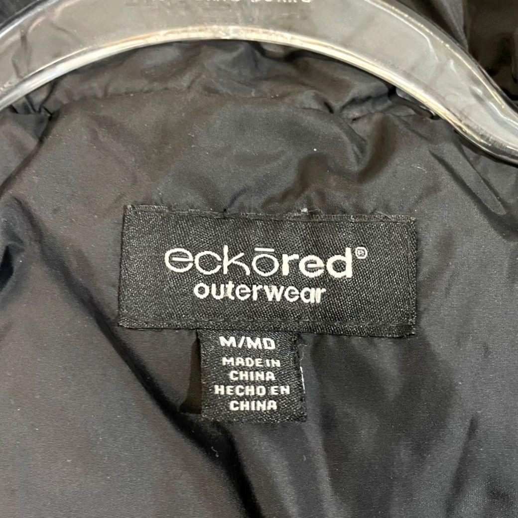 Vintage VINTAGE Ecko Red Jacket Medium Black Puffer Y2K Full Zip Outerwear Women's Size Size M / US 6-8 / IT 42-44 - 5 Thumbnail