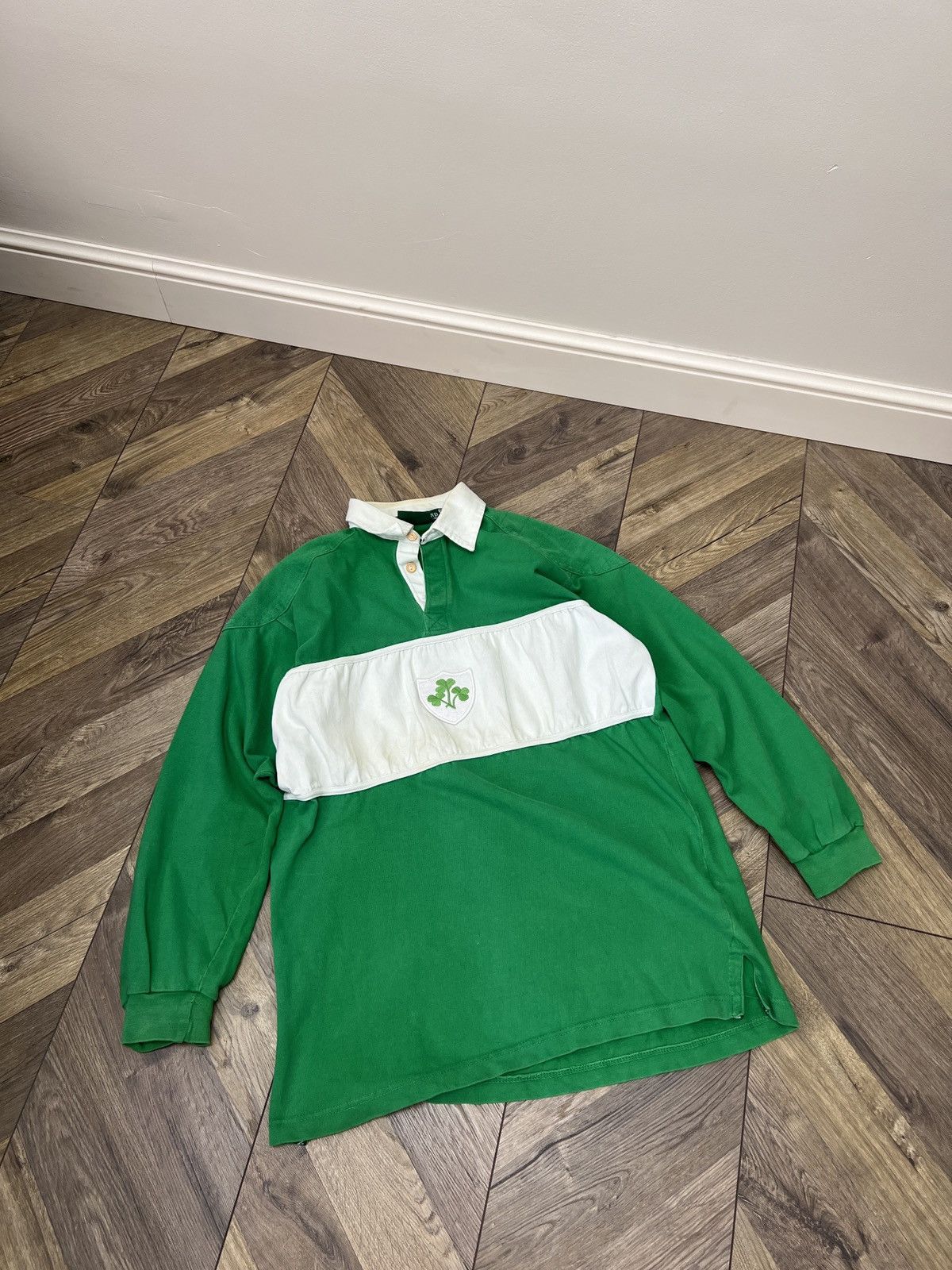 Designer × Vintage Vintage Ireland Rugby Shirt Size US M / EU 48-50 / 2 - 2 Thumbnail