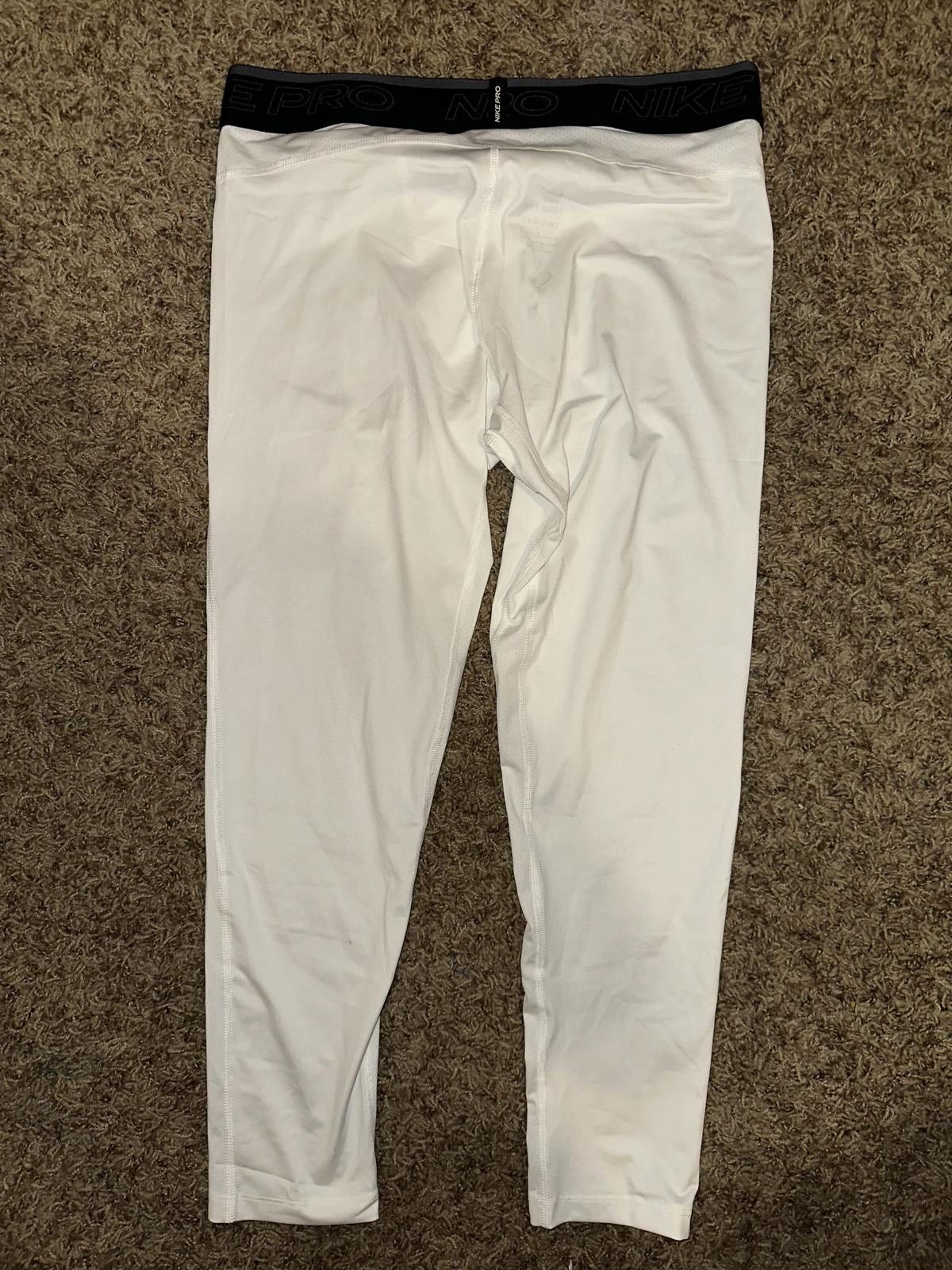 Nike Nike Men’s Pro 3/4 Spandex Tights Compression Pants Size US 34 / EU 50 - 6 Thumbnail