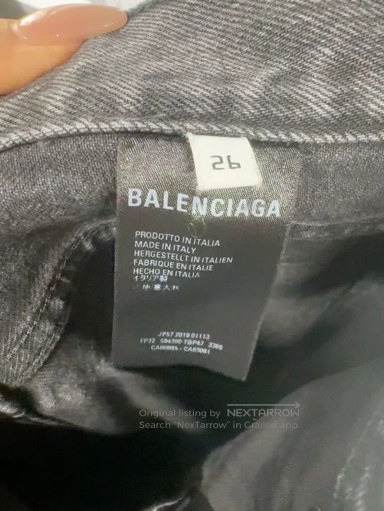 Balenciaga Balenciaga Denim Pants Size US 26 / EU 42 - 3 Thumbnail