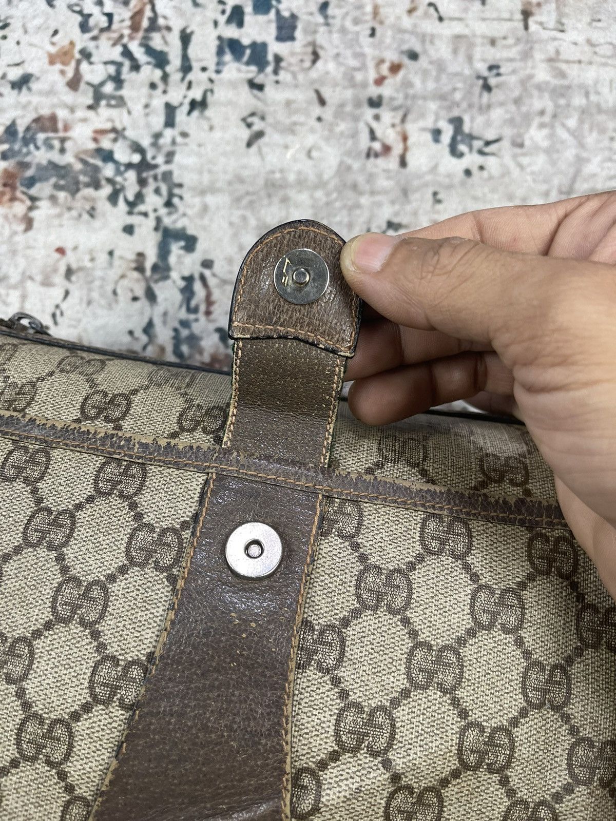 Gucci Vintage Gucci Ophidia Supreme Web Shoulder Sling Bag Size ONE SIZE - 12 Thumbnail