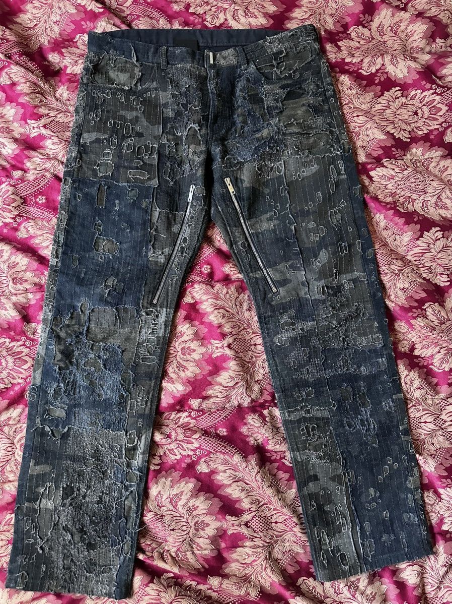 Givenchy Givenchy Boro Camo denim sz38 RARE Size US 38 / EU 54 - 24 Thumbnail