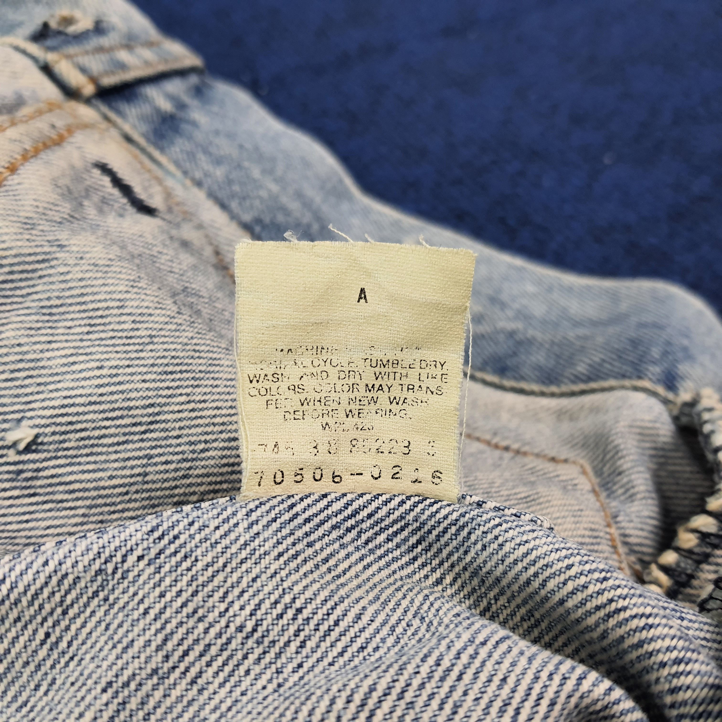 Levi's Vintage 90s Levi’s Custom Jamiroquai Buffalo Denim C277N2 Size US S / EU 44-46 / 1 - 9 Thumbnail