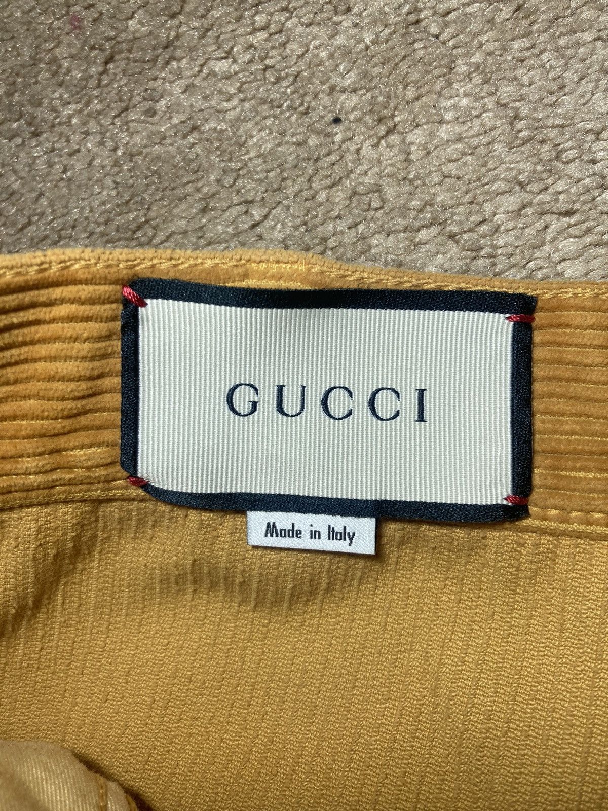 Gucci 2018 Gucci Corduroy Golden Brown Trousers 30 Michele Size US 30 / EU 46 - 8 Thumbnail