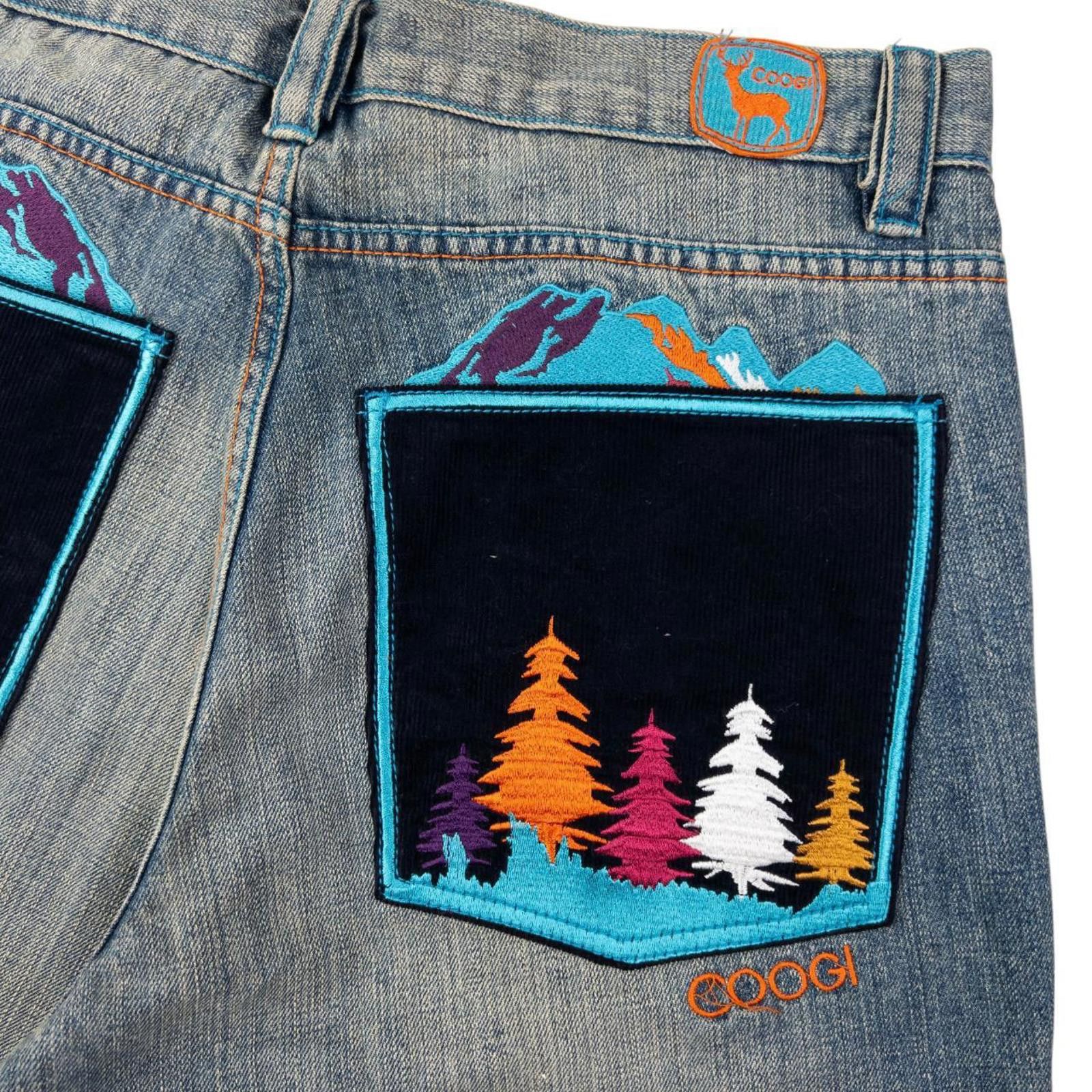 Coogi Vintage Coogi Embroidered Landscape Denim Jeans Size W38 Size US 38 / EU 54 - 5 Thumbnail